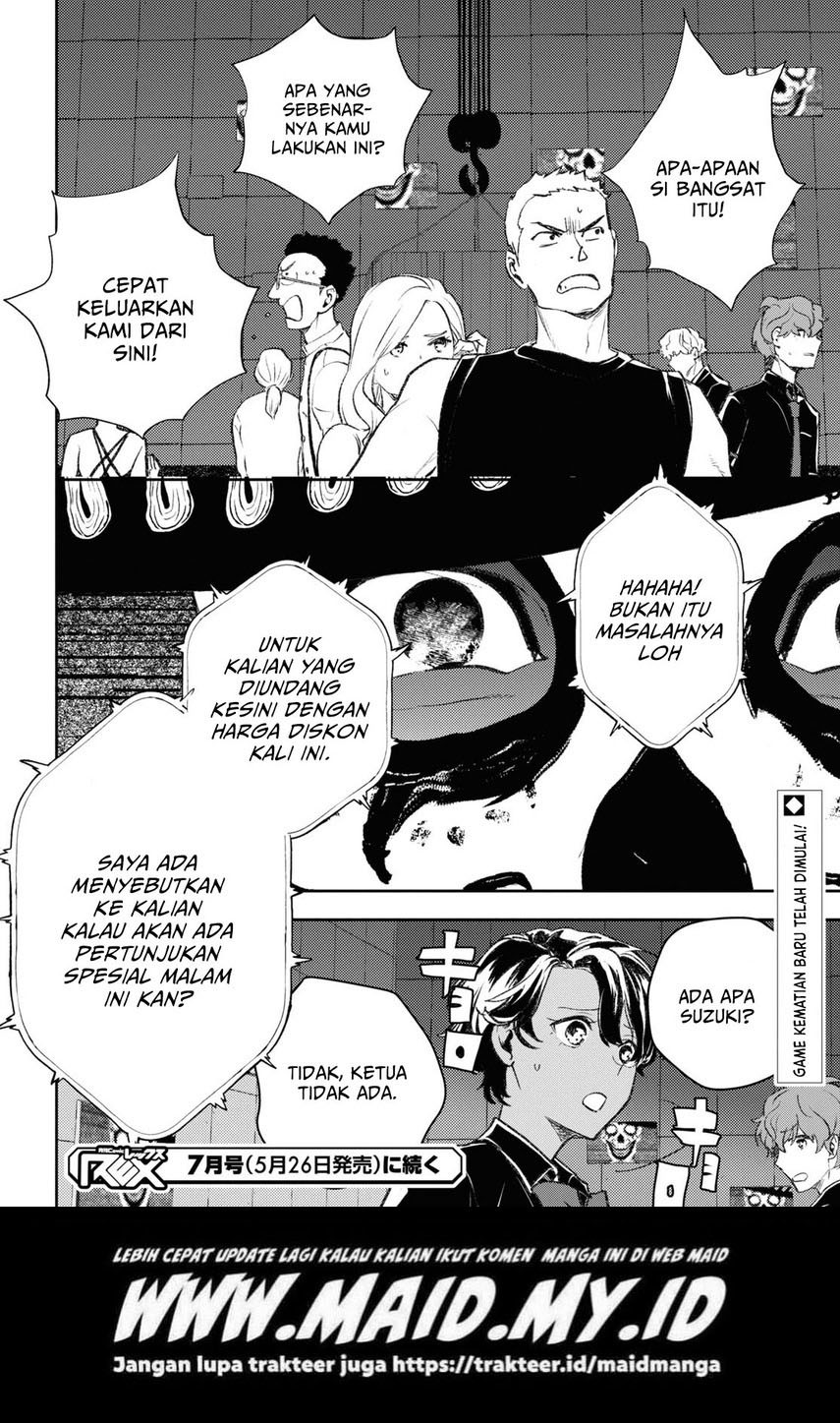 Isekai Kaeri no Moto Yuusha desu ga, Death Game ni Makikomaremashita Chapter 9.1 - halaman 17
