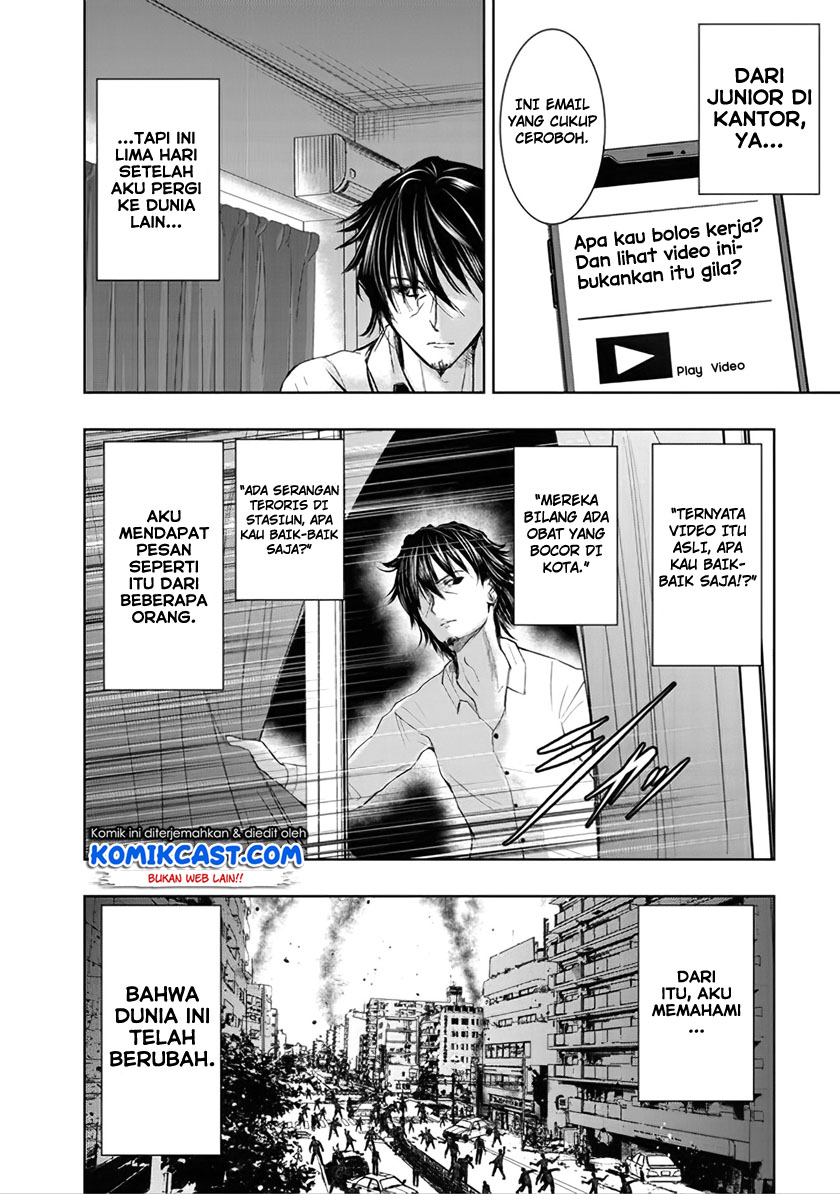 Isekai Kaeri no Ossan wa Shuumatsu de Sekai de Musou Suru Chapter 1 - halaman 30
