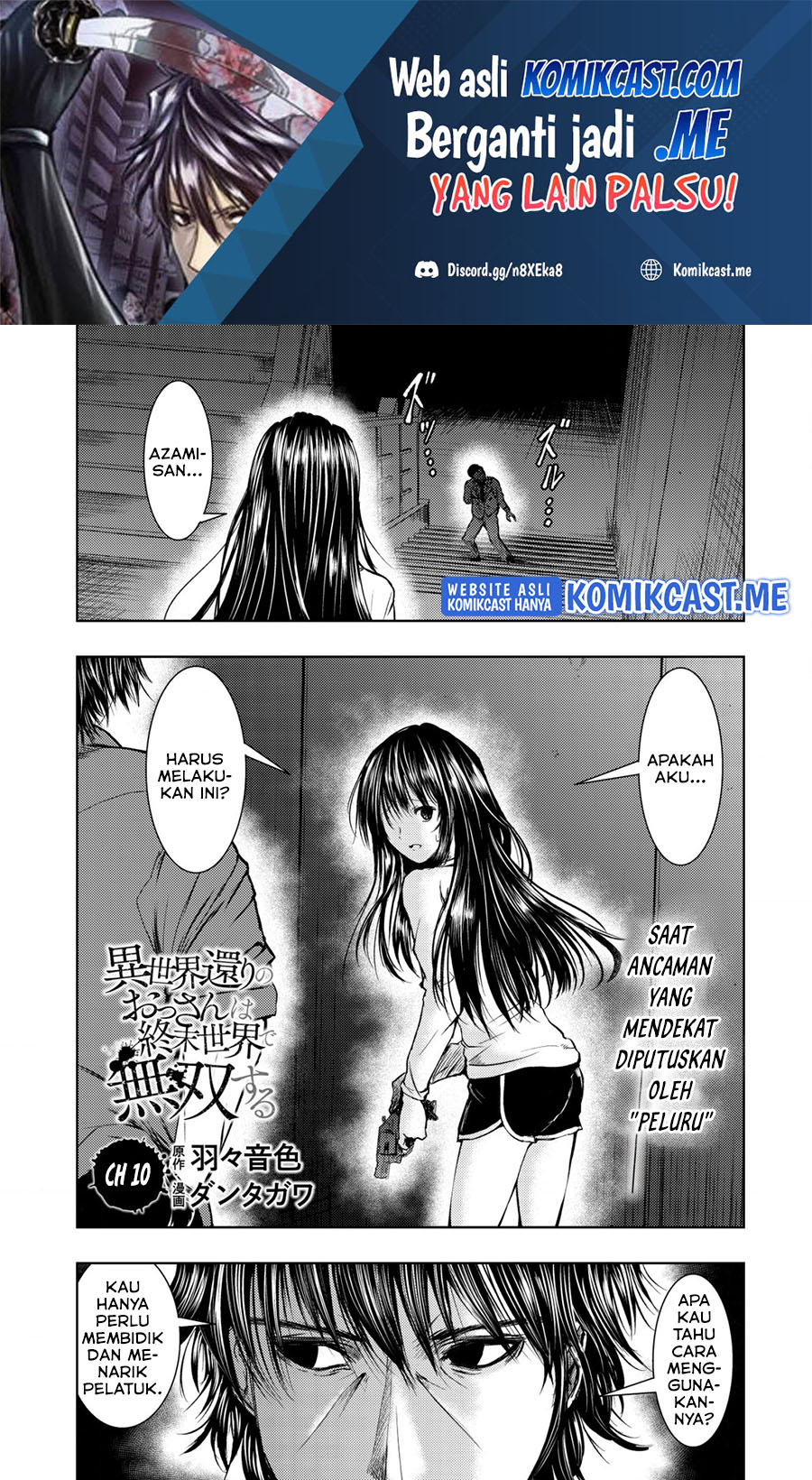 Isekai Kaeri no Ossan wa Shuumatsu de Sekai de Musou Suru Chapter 10 - halaman 2