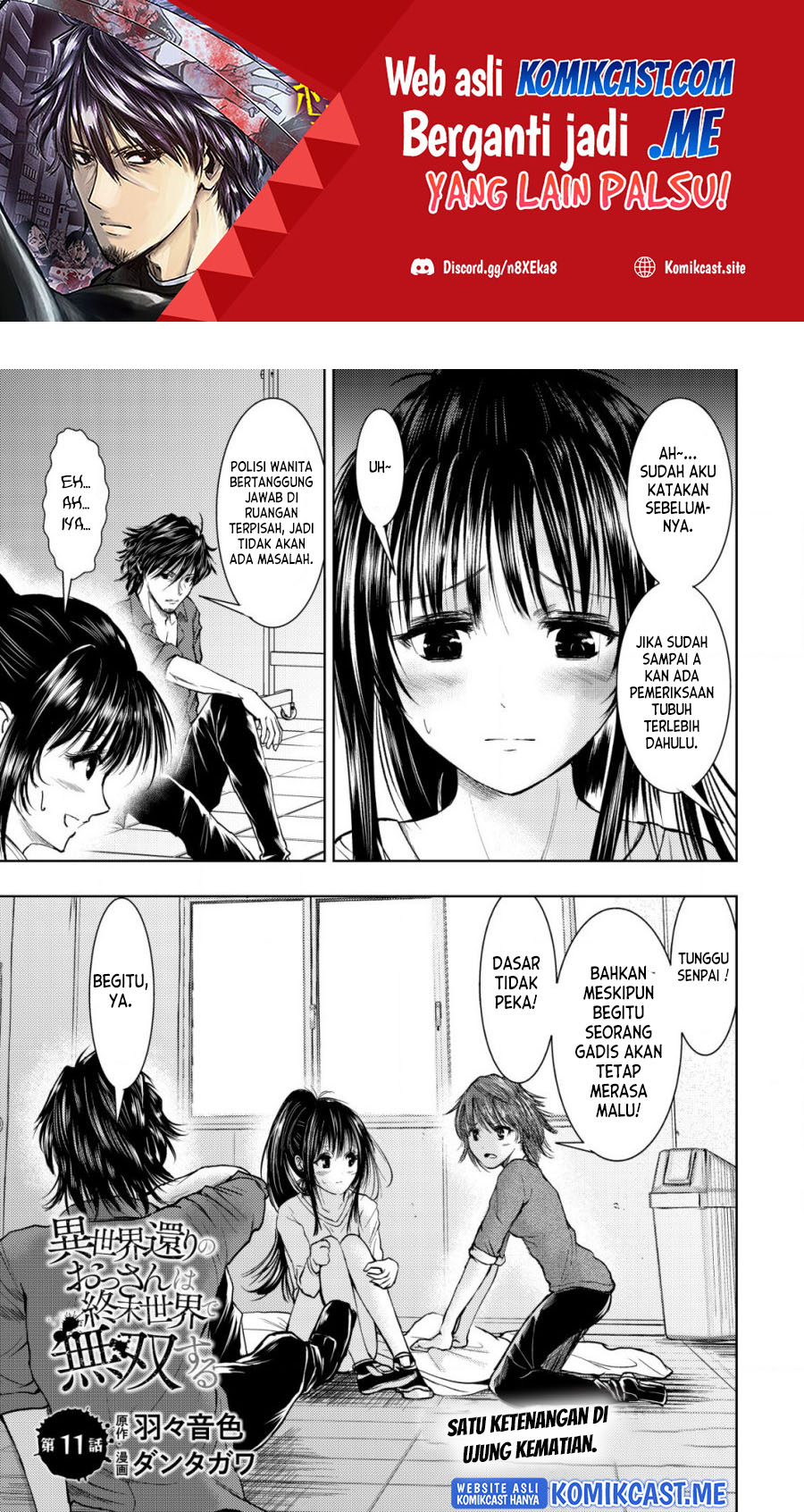 Isekai Kaeri no Ossan wa Shuumatsu de Sekai de Musou Suru Chapter 11 - halaman 2