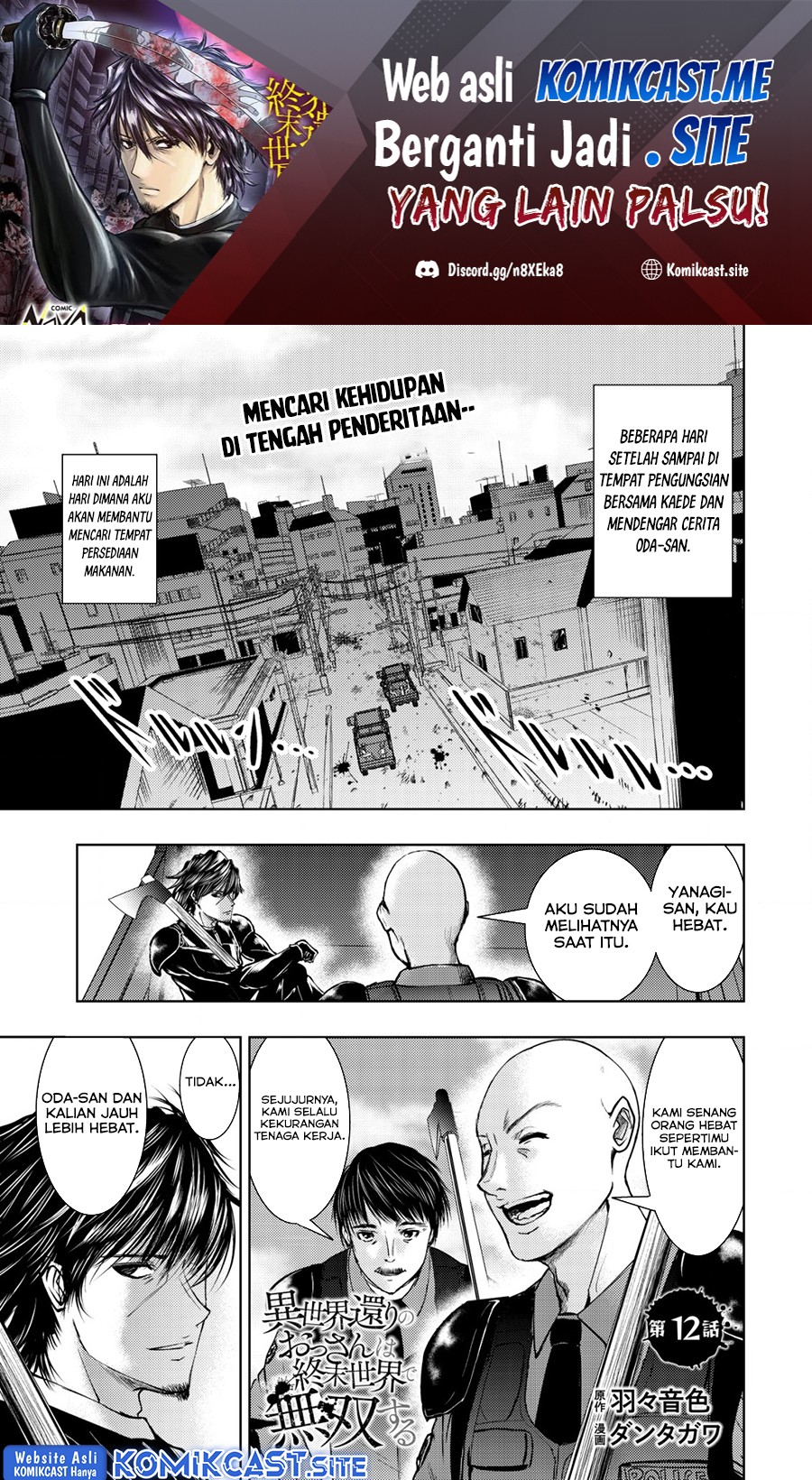 Isekai Kaeri no Ossan wa Shuumatsu de Sekai de Musou Suru Chapter 12 - halaman 2