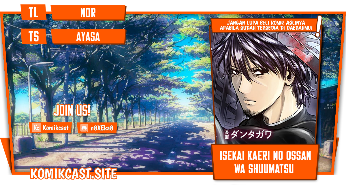 Isekai Kaeri no Ossan wa Shuumatsu de Sekai de Musou Suru Chapter 14 - halaman 1