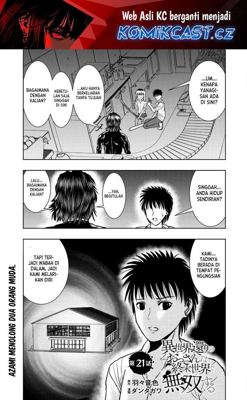 Isekai Kaeri no Ossan wa Shuumatsu de Sekai de Musou Suru Chapter 21.1 - halaman 2