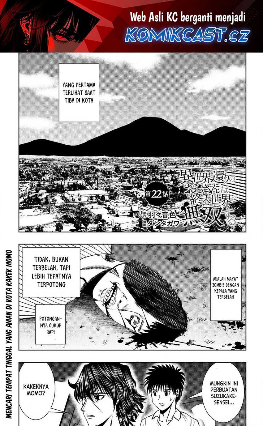 Isekai Kaeri no Ossan wa Shuumatsu de Sekai de Musou Suru Chapter 22 - halaman 2