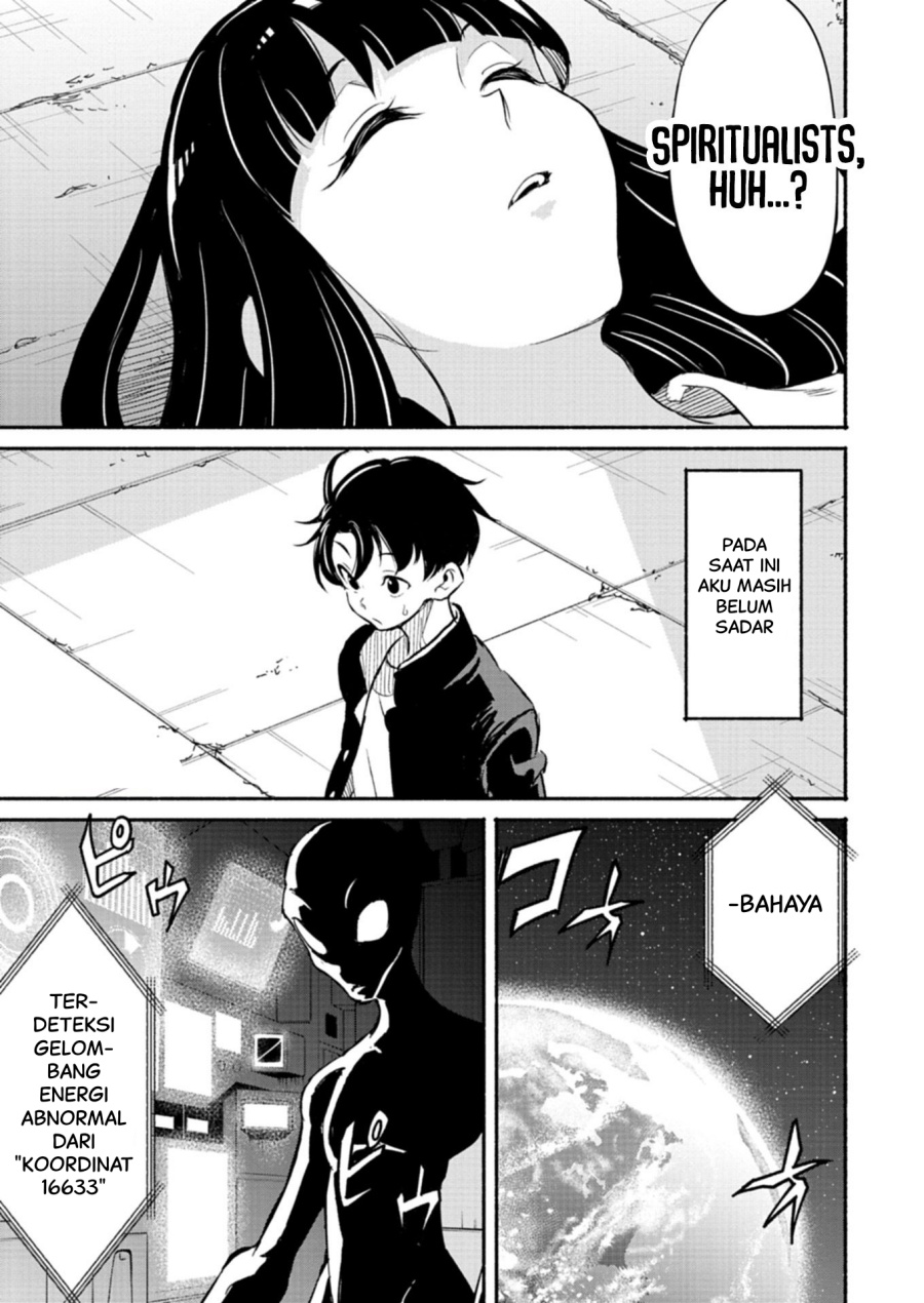 Isekai kara Kikan Shitara Chikyuu mo Kanari Fantajii Deshita. Ato, Makeheroin-domo Kocchi Minna Chapter 1 - halaman 49