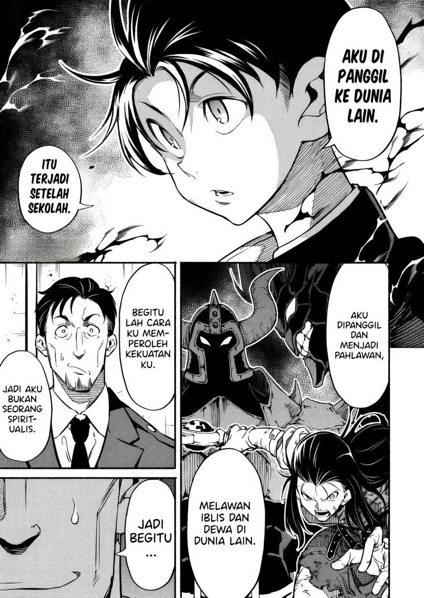 Isekai kara Kikan Shitara Chikyuu mo Kanari Fantajii Deshita. Ato, Makeheroin-domo Kocchi Minna Chapter 2.1 - halaman 14