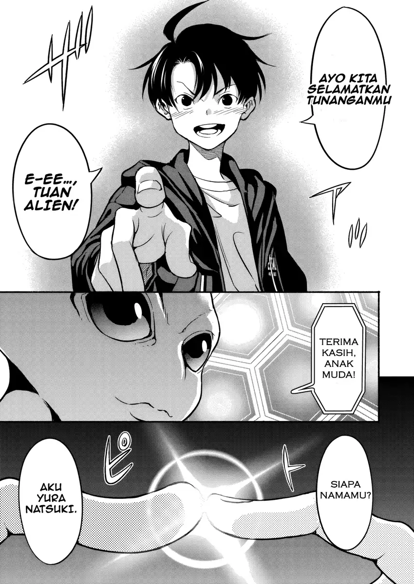 Isekai kara Kikan Shitara Chikyuu mo Kanari Fantajii Deshita. Ato, Makeheroin-domo Kocchi Minna Chapter 5 - halaman 14