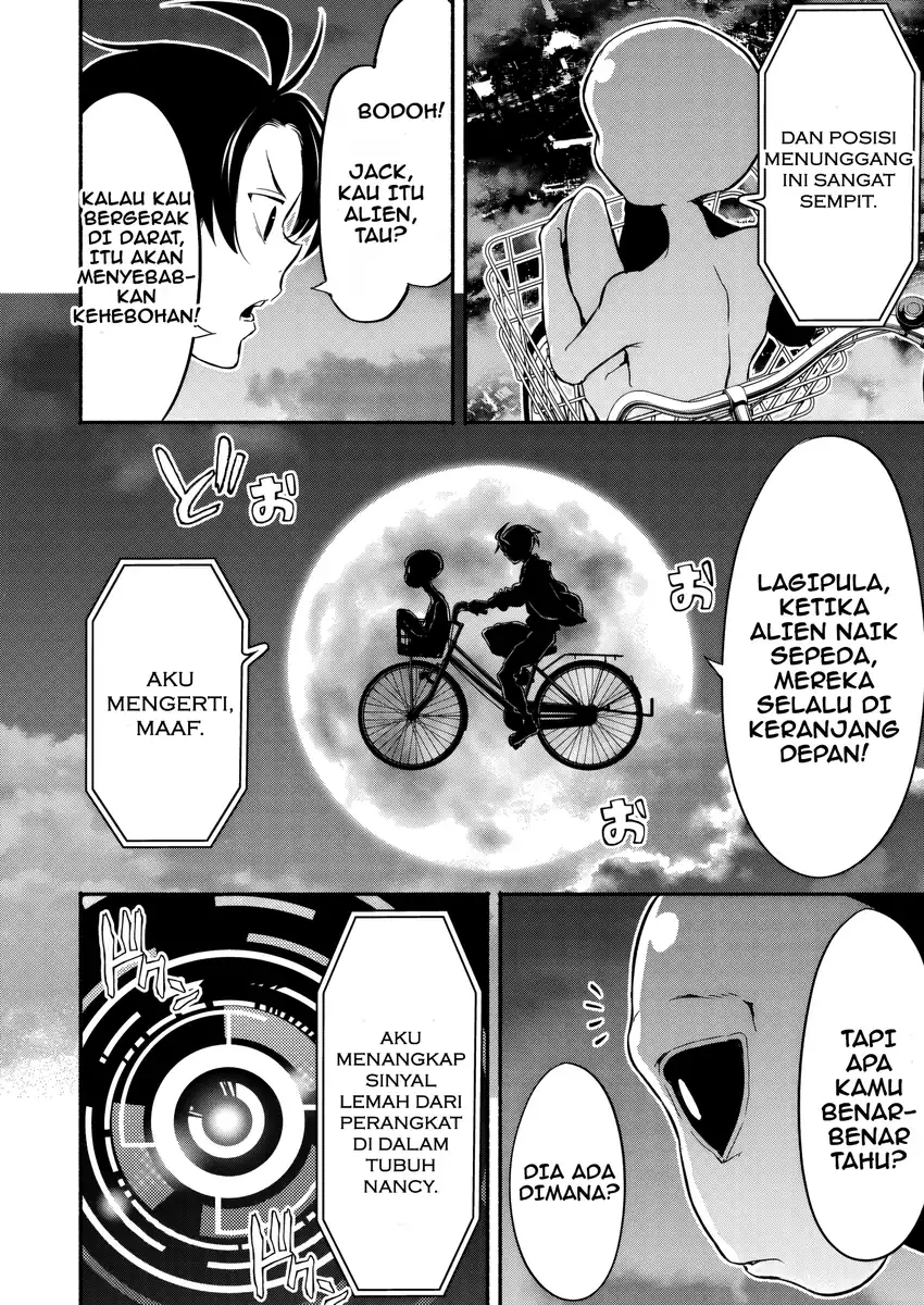 Isekai kara Kikan Shitara Chikyuu mo Kanari Fantajii Deshita. Ato, Makeheroin-domo Kocchi Minna Chapter 5 - halaman 17