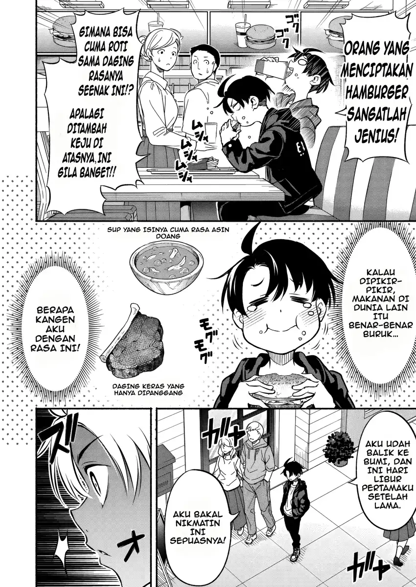 Isekai kara Kikan Shitara Chikyuu mo Kanari Fantajii Deshita. Ato, Makeheroin-domo Kocchi Minna Chapter 5 - halaman 3