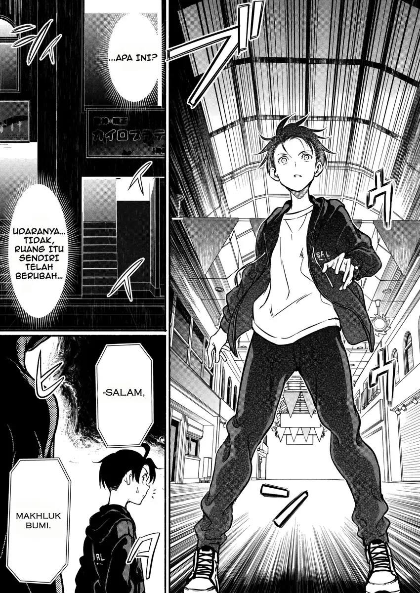 Isekai kara Kikan Shitara Chikyuu mo Kanari Fantajii Deshita. Ato, Makeheroin-domo Kocchi Minna Chapter 5 - halaman 4