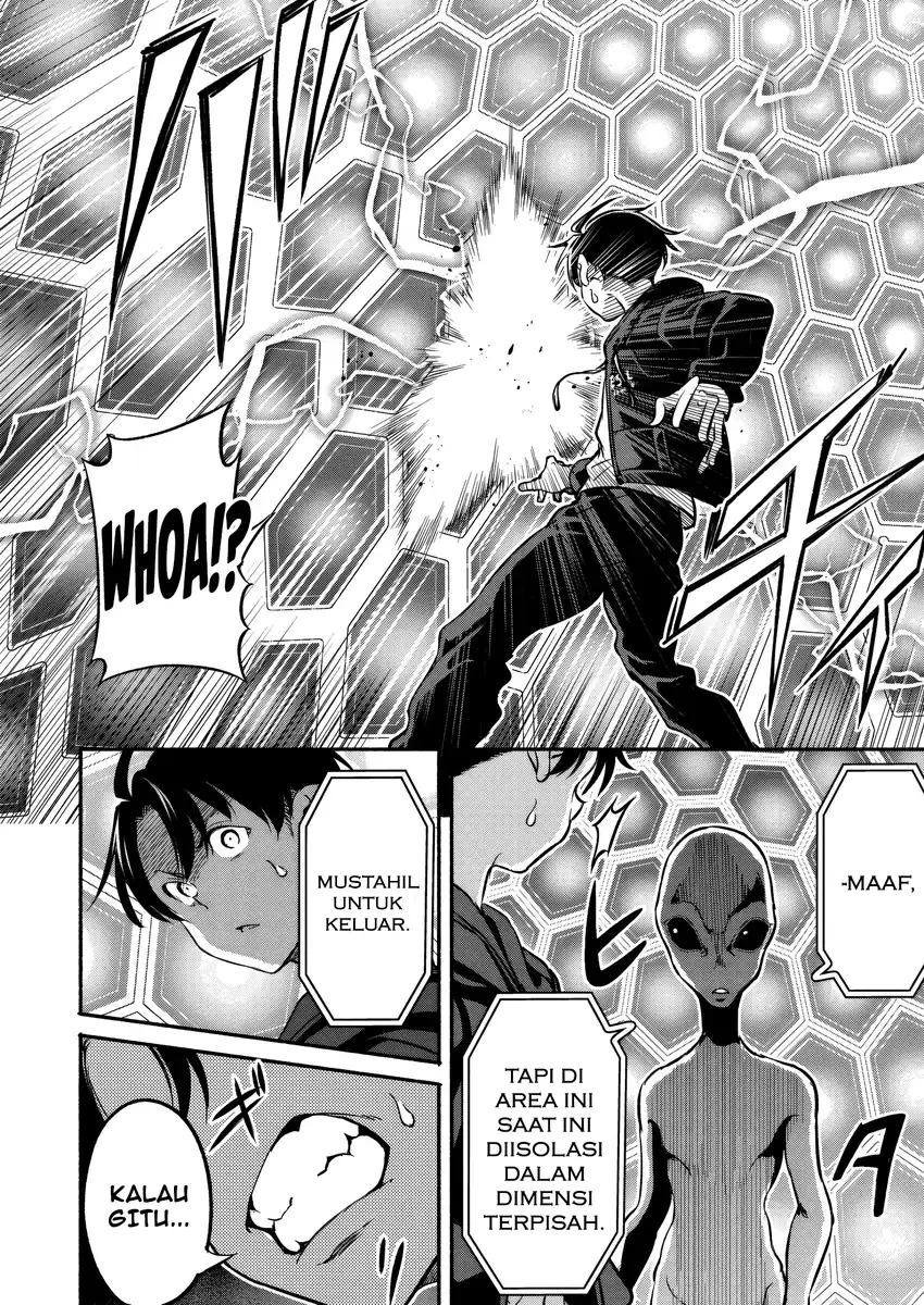 Isekai kara Kikan Shitara Chikyuu mo Kanari Fantajii Deshita. Ato, Makeheroin-domo Kocchi Minna Chapter 5 - halaman 7