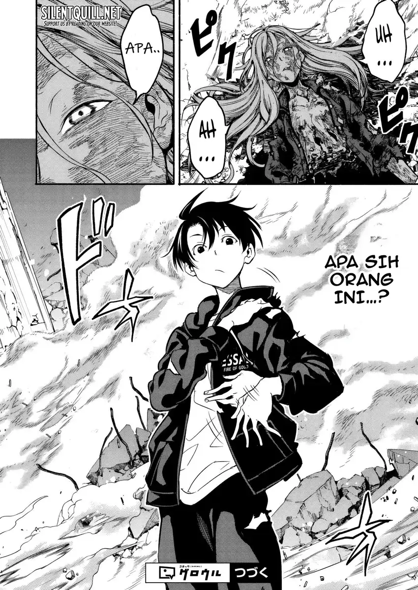Isekai kara Kikan Shitara Chikyuu mo Kanari Fantajii Deshita. Ato, Makeheroin-domo Kocchi Minna Chapter 6 - halaman 36
