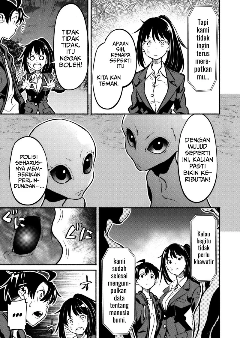 Isekai kara Kikan Shitara Chikyuu mo Kanari Fantajii Deshita. Ato, Makeheroin-domo Kocchi Minna Chapter 7 - halaman 15