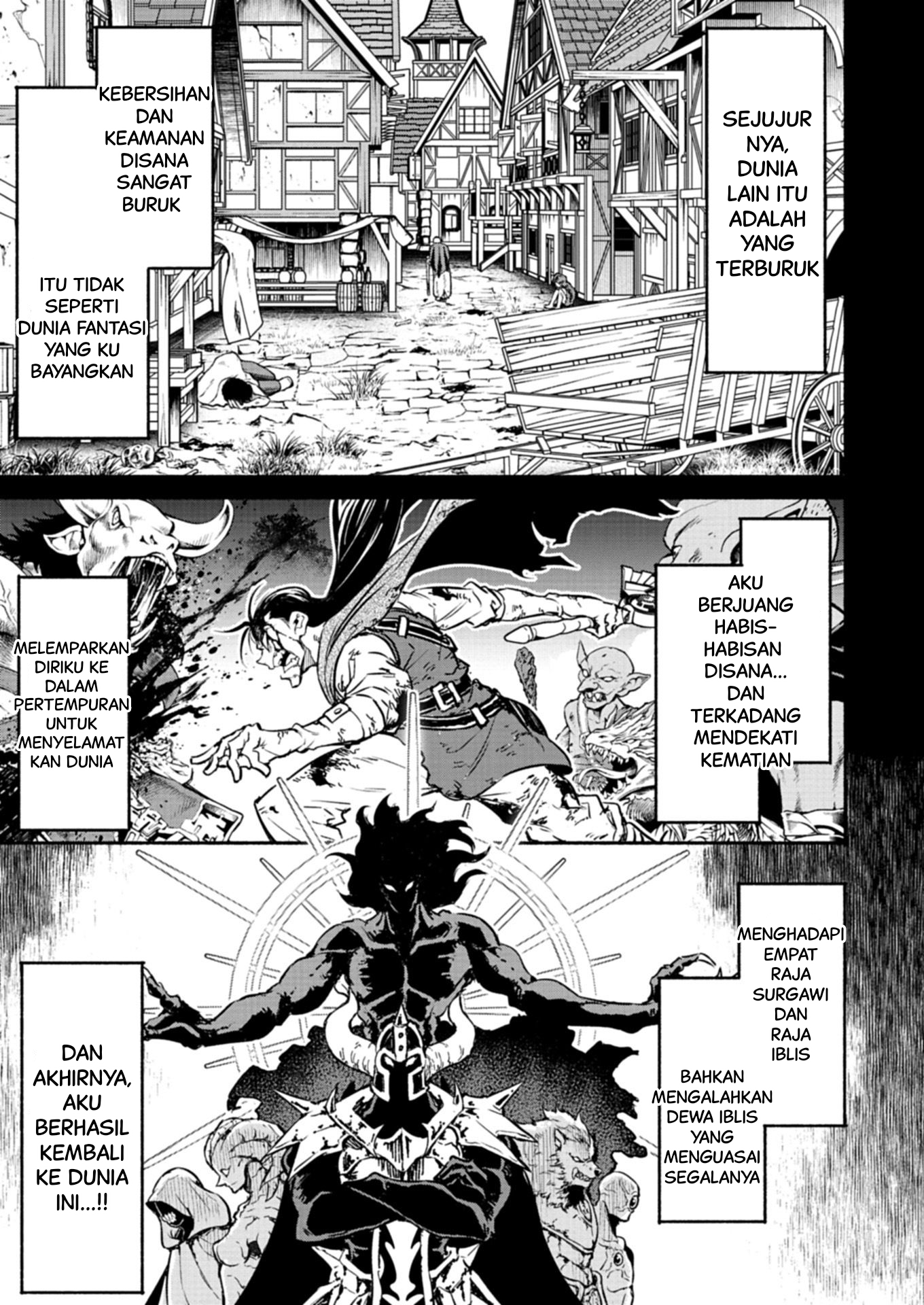 Isekai kara Kikan shitara Chikyuu mo Kanari Fantasy deshita. Ato, Make Heroine-domo Kocchi Minna. Chapter 1 - halaman 12