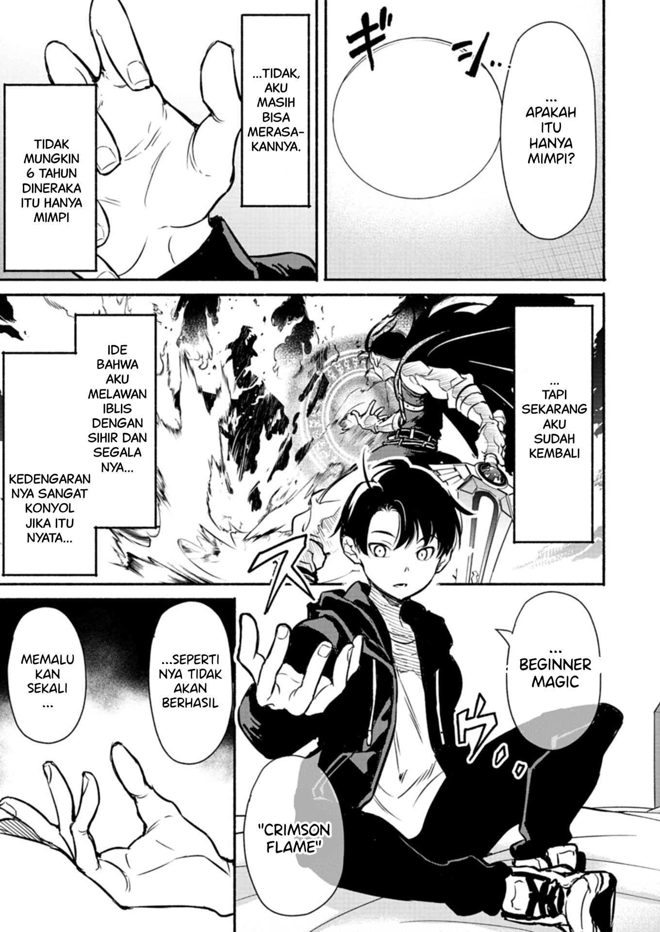Isekai kara Kikan shitara Chikyuu mo Kanari Fantasy deshita. Ato, Make Heroine-domo Kocchi Minna. Chapter 1 - halaman 18