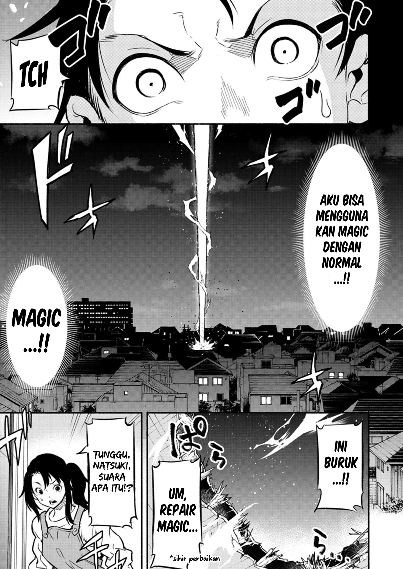 Isekai kara Kikan shitara Chikyuu mo Kanari Fantasy deshita. Ato, Make Heroine-domo Kocchi Minna. Chapter 1 - halaman 20