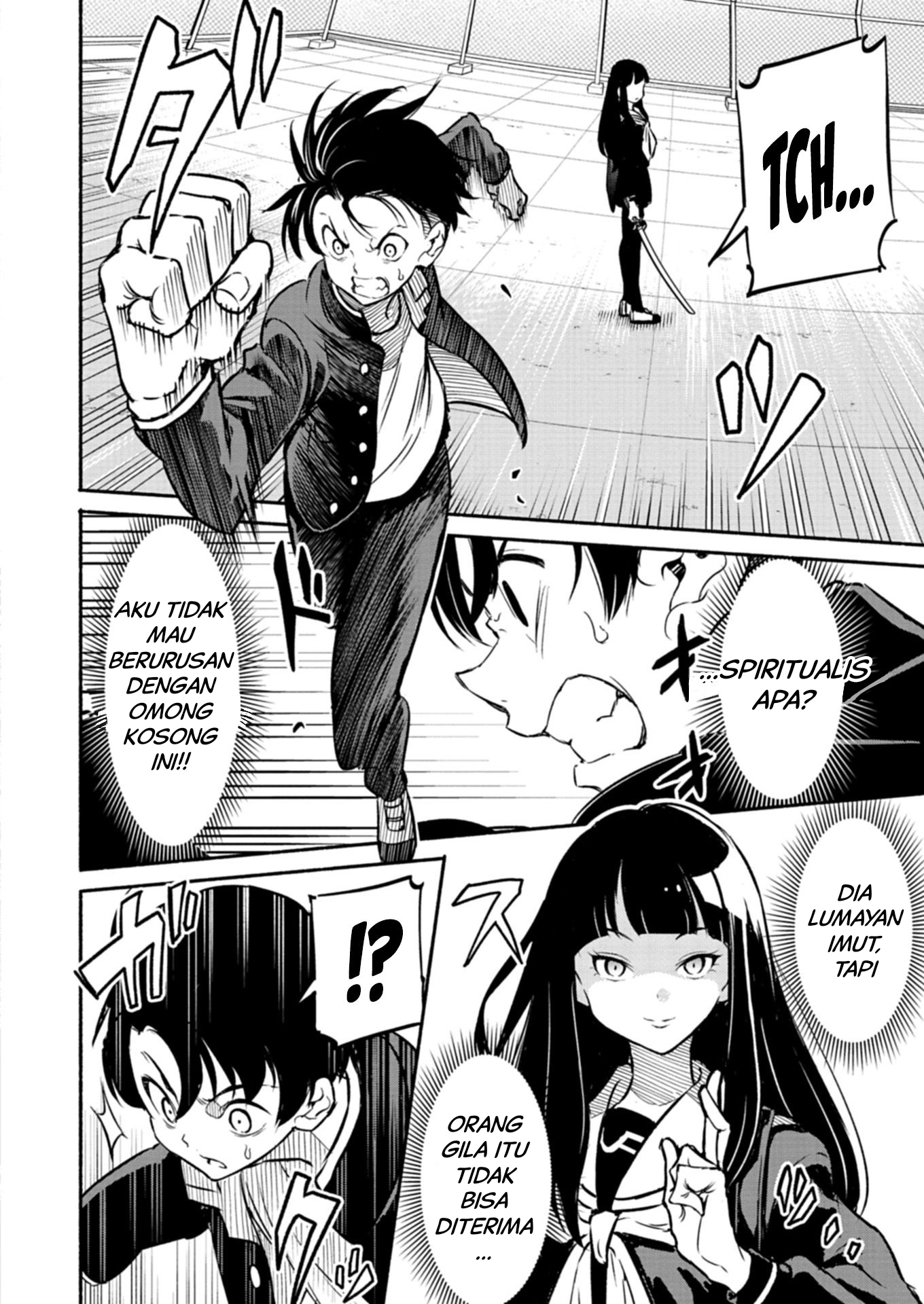 Isekai kara Kikan shitara Chikyuu mo Kanari Fantasy deshita. Ato, Make Heroine-domo Kocchi Minna. Chapter 1 - halaman 35