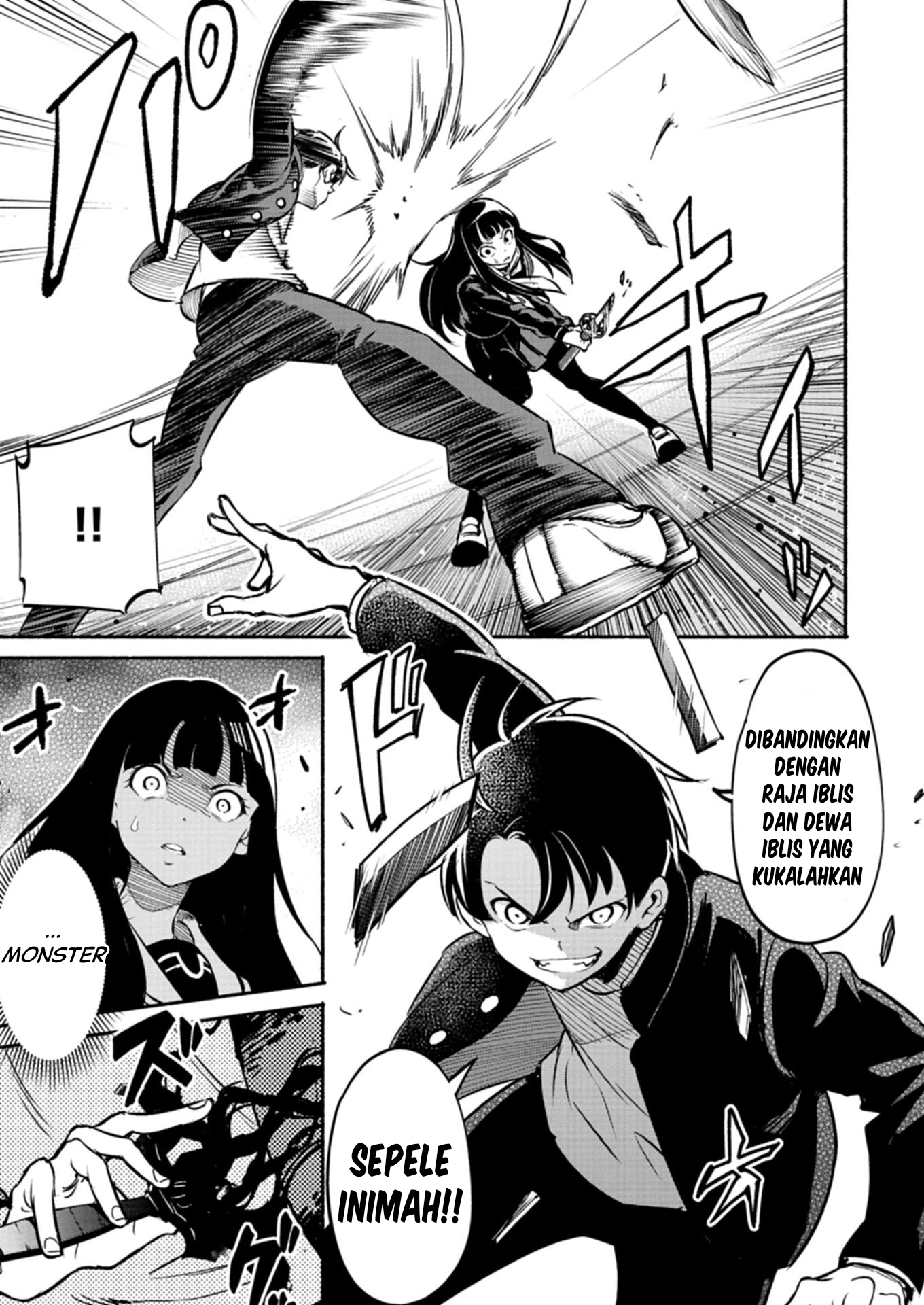 Isekai kara Kikan shitara Chikyuu mo Kanari Fantasy deshita. Ato, Make Heroine-domo Kocchi Minna. Chapter 1 - halaman 44
