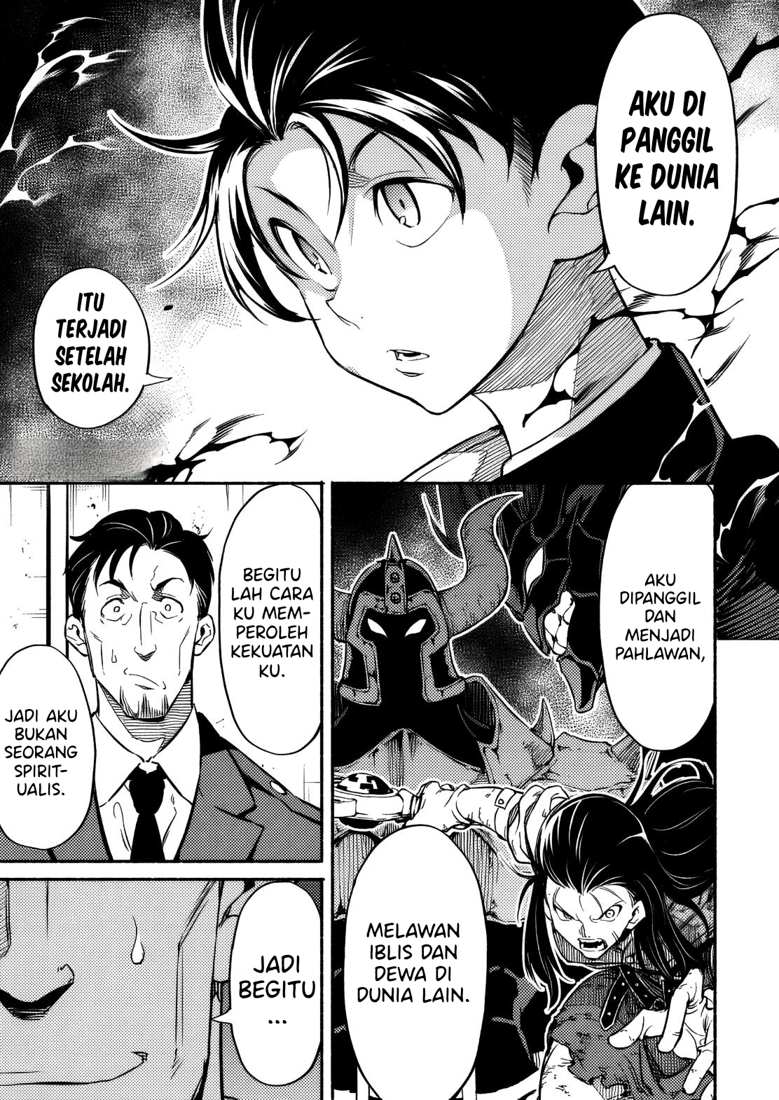 Isekai kara Kikan shitara Chikyuu mo Kanari Fantasy deshita. Ato, Make Heroine-domo Kocchi Minna. Chapter 2.1 - halaman 14