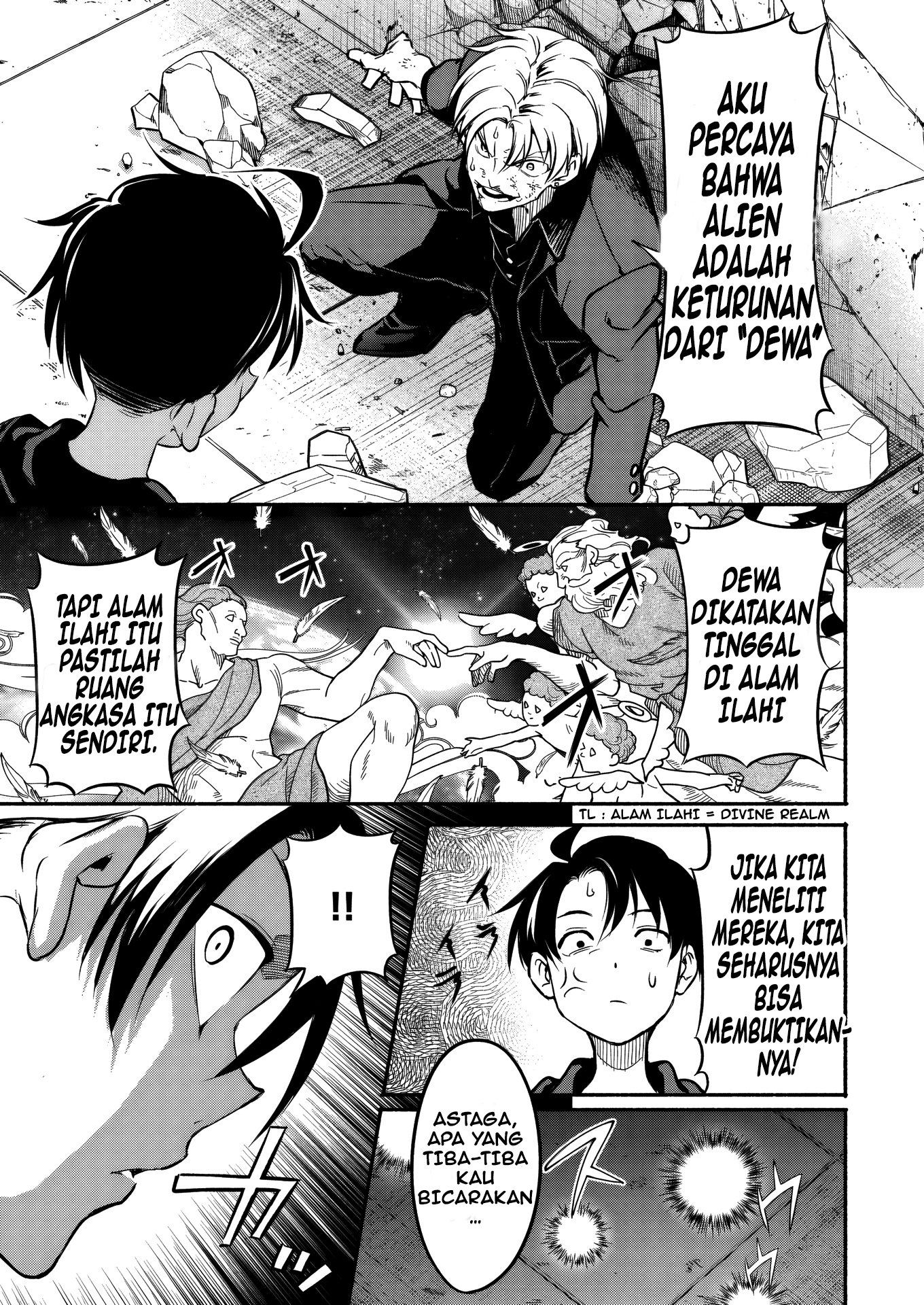 Isekai kara Kikan shitara Chikyuu mo Kanari Fantasy deshita. Ato, Make Heroine-domo Kocchi Minna. Chapter 5 - halaman 34