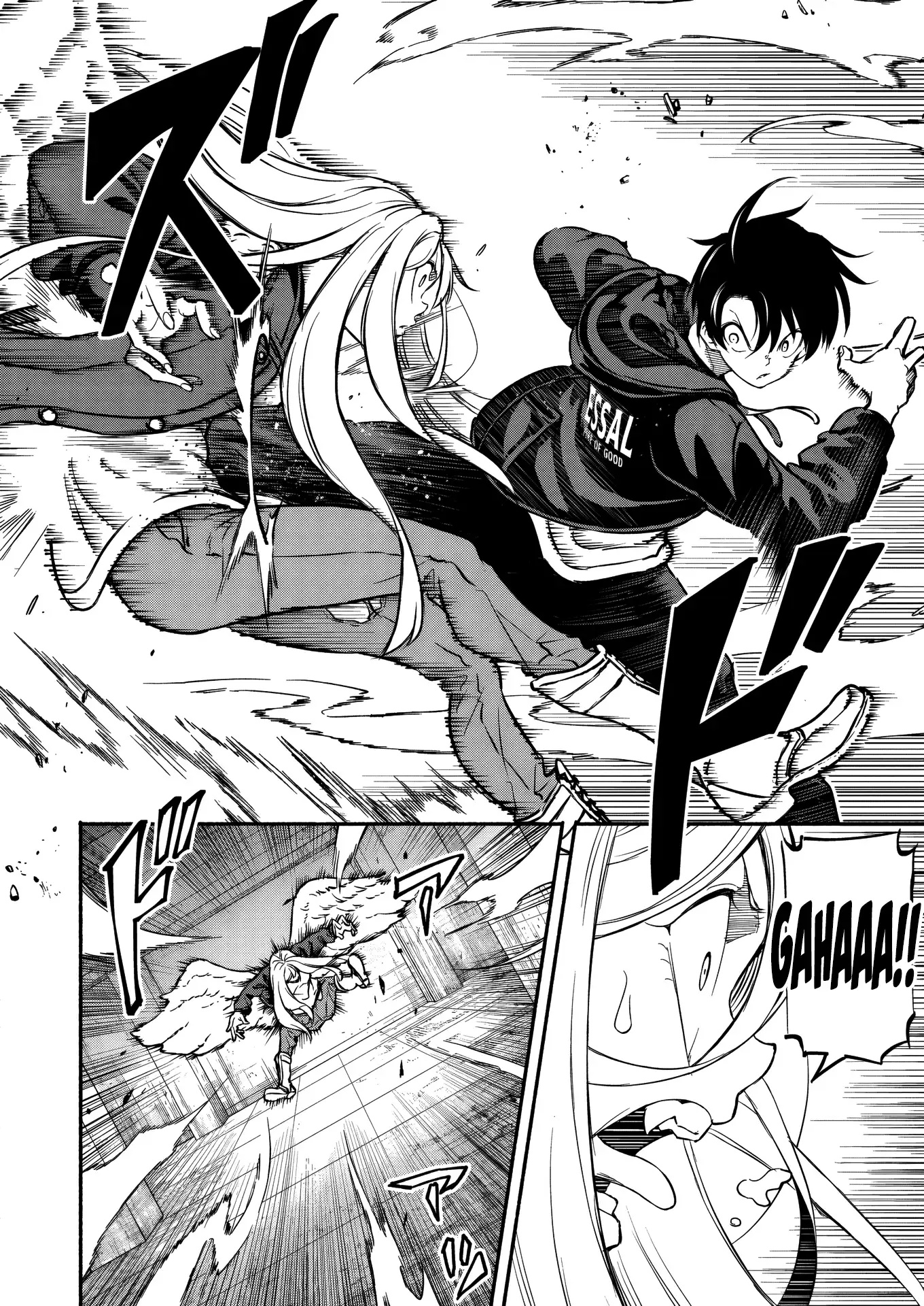 Isekai kara Kikan shitara Chikyuu mo Kanari Fantasy deshita. Ato, Make Heroine-domo Kocchi Minna. Chapter 6 - halaman 17