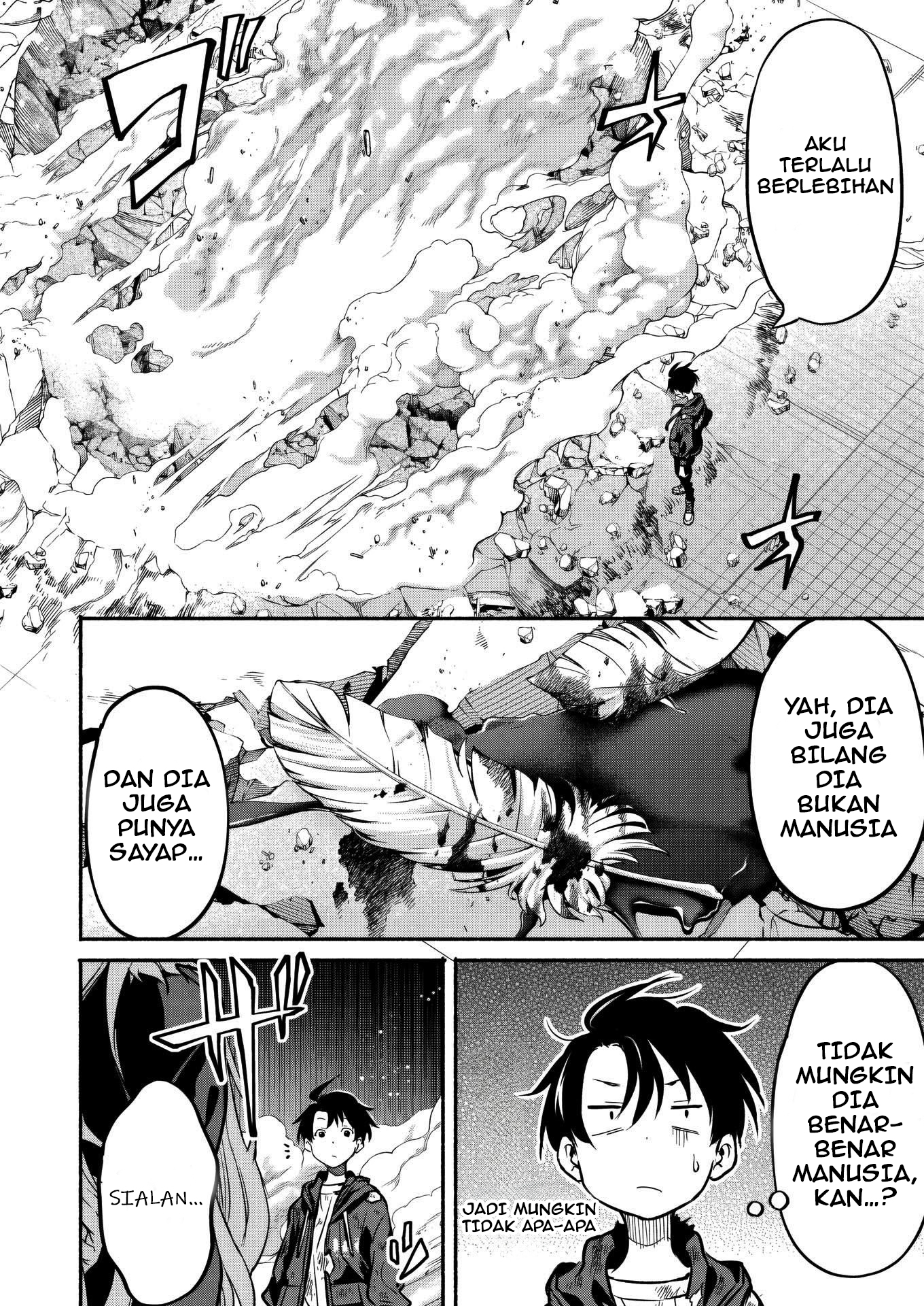 Isekai kara Kikan shitara Chikyuu mo Kanari Fantasy deshita. Ato, Make Heroine-domo Kocchi Minna. Chapter 6 - halaman 27