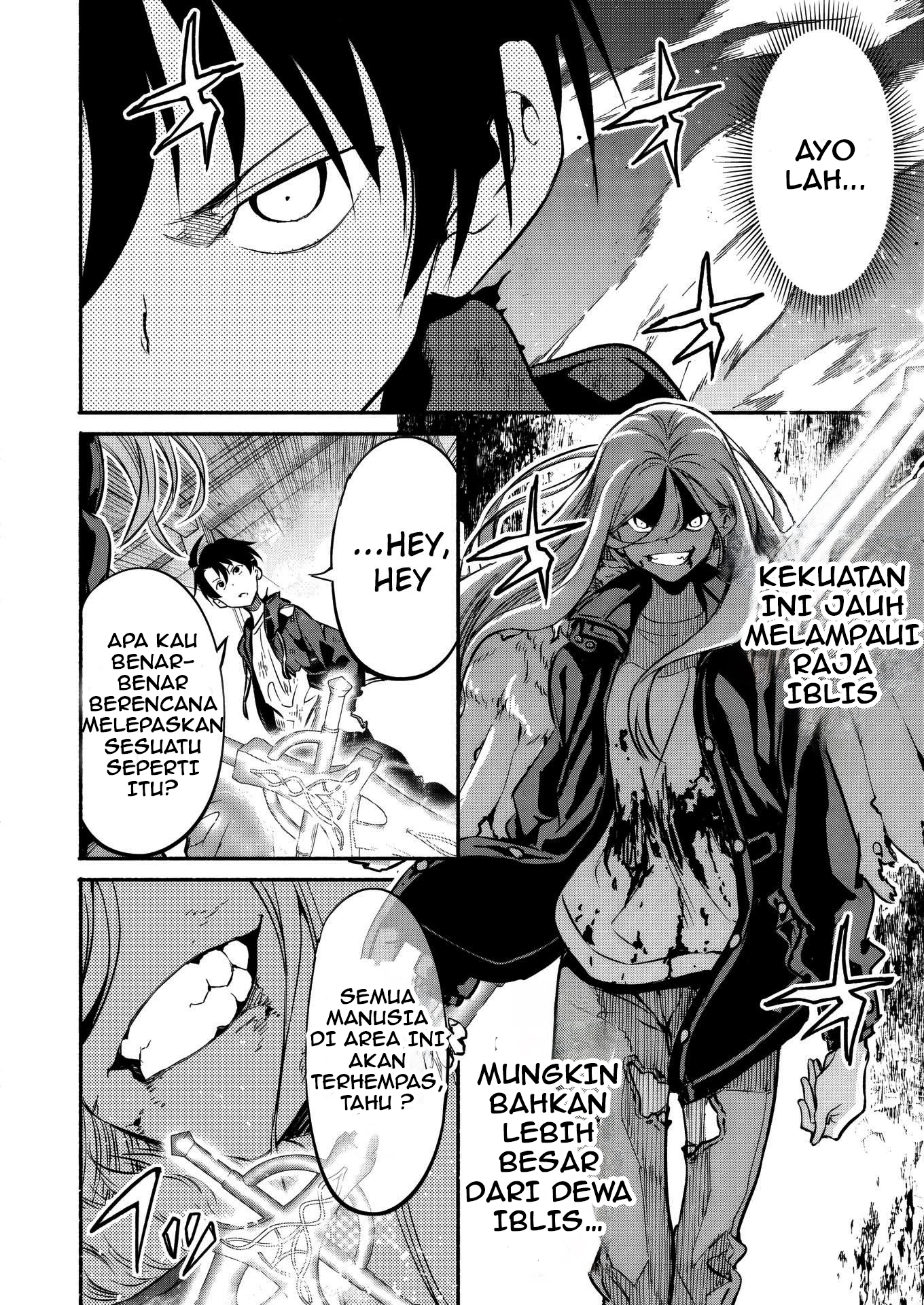 Isekai kara Kikan shitara Chikyuu mo Kanari Fantasy deshita. Ato, Make Heroine-domo Kocchi Minna. Chapter 6 - halaman 31
