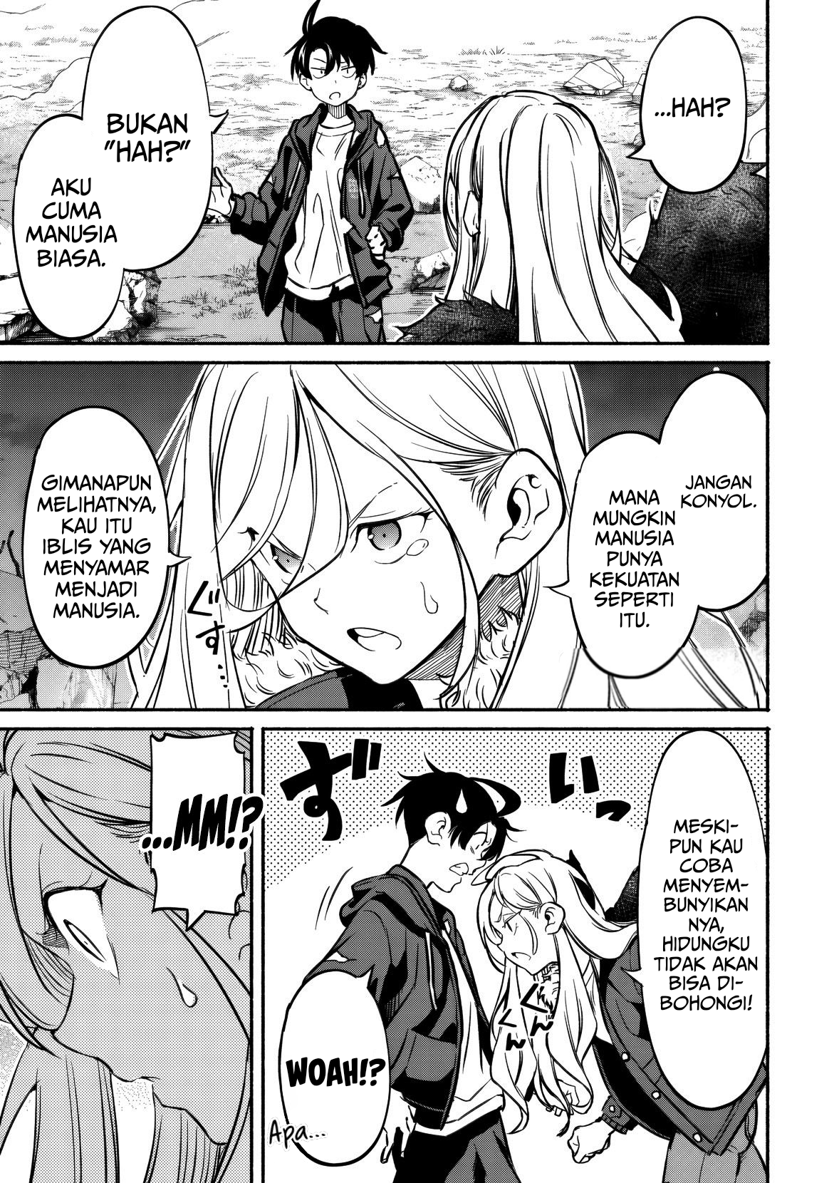 Isekai kara Kikan shitara Chikyuu mo Kanari Fantasy deshita. Ato, Make Heroine-domo Kocchi Minna. Chapter 7 - halaman 7