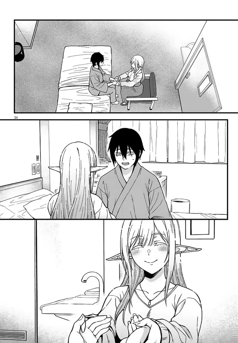 Isekai kara Kita Elf to Tomo ni Sugosu Nichijou Chapter 1 - halaman 34