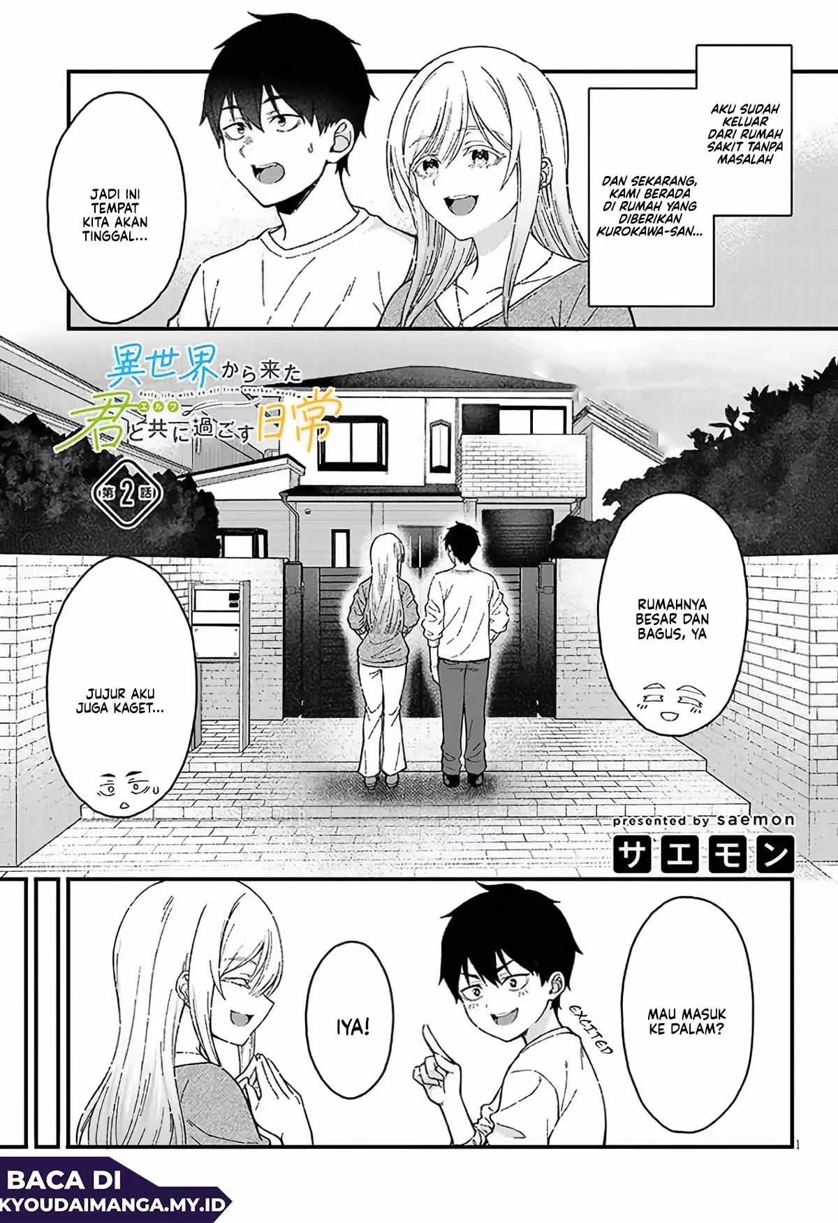 Isekai kara Kita Elf to Tomo ni Sugosu Nichijou Chapter 2 - halaman 2