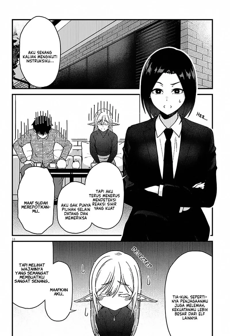 Isekai kara Kita Elf to Tomo ni Sugosu Nichijou Chapter 3 - halaman 15