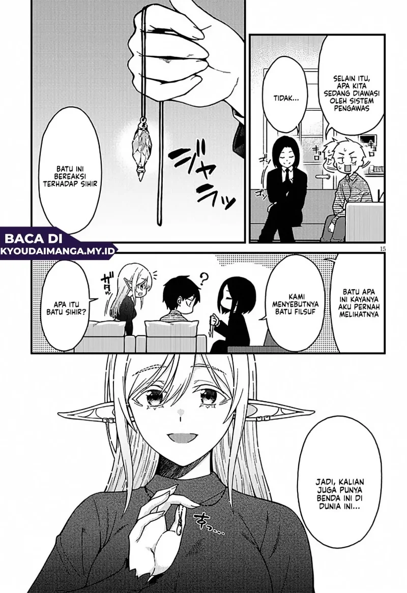 Isekai kara Kita Elf to Tomo ni Sugosu Nichijou Chapter 3 - halaman 16