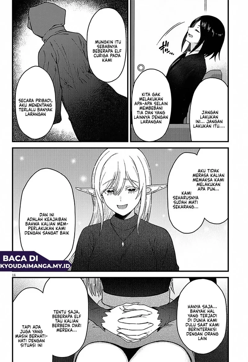 Isekai kara Kita Elf to Tomo ni Sugosu Nichijou Chapter 3 - halaman 19