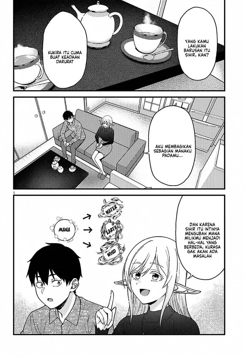 Isekai kara Kita Elf to Tomo ni Sugosu Nichijou Chapter 3 - halaman 5