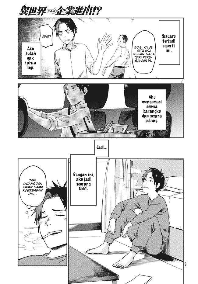 Isekai kara no Kigyou Shinshutsu?! Chapter 1.1 - halaman 11