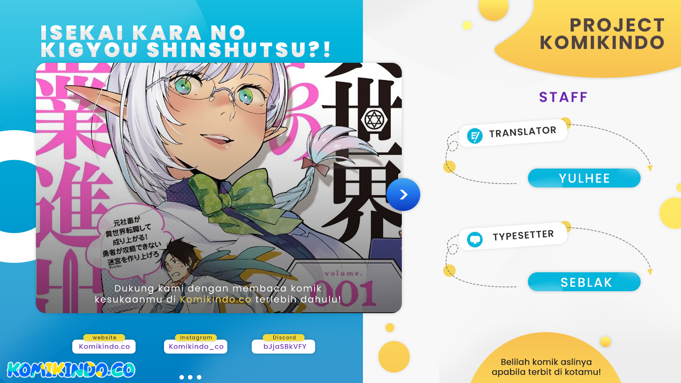 Isekai kara no Kigyou Shinshutsu?! Chapter 10.2 - halaman 1