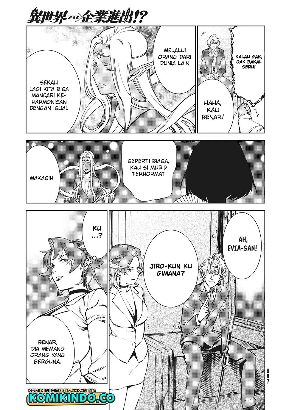 Isekai kara no Kigyou Shinshutsu?! Chapter 11.1 - halaman 10