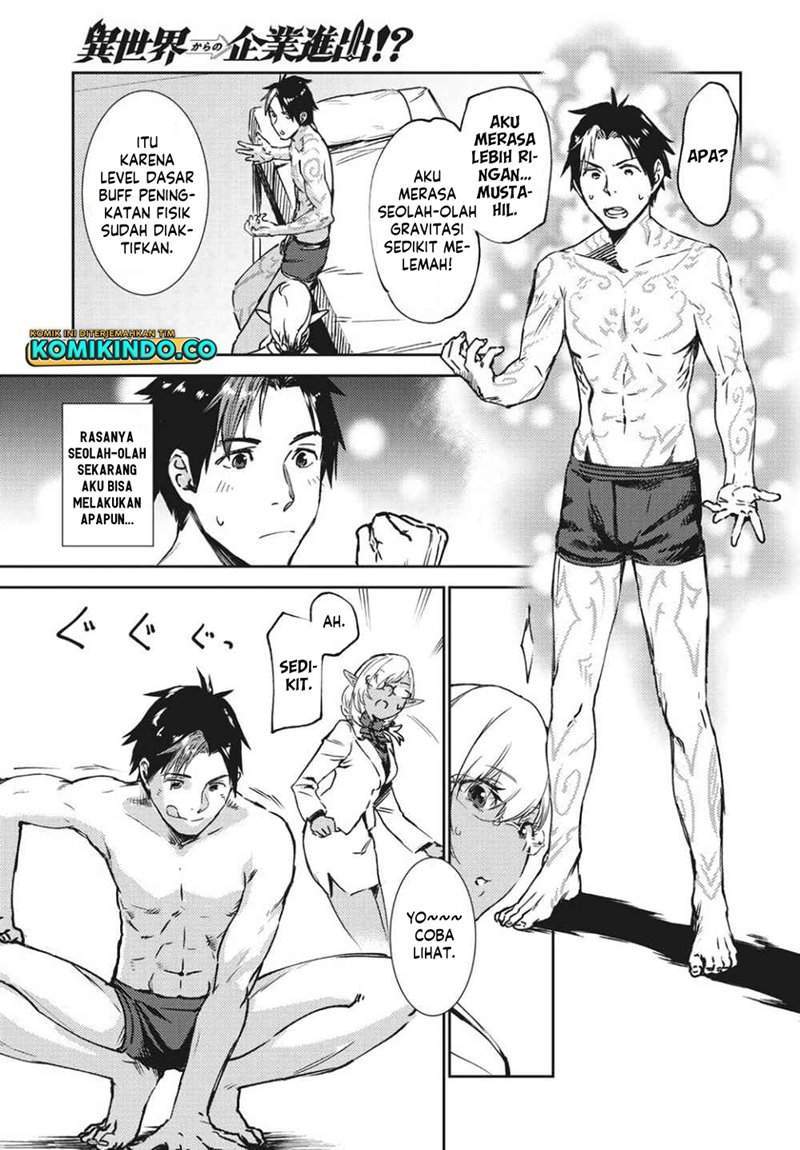 Isekai kara no Kigyou Shinshutsu?! Chapter 2.1 - halaman 13
