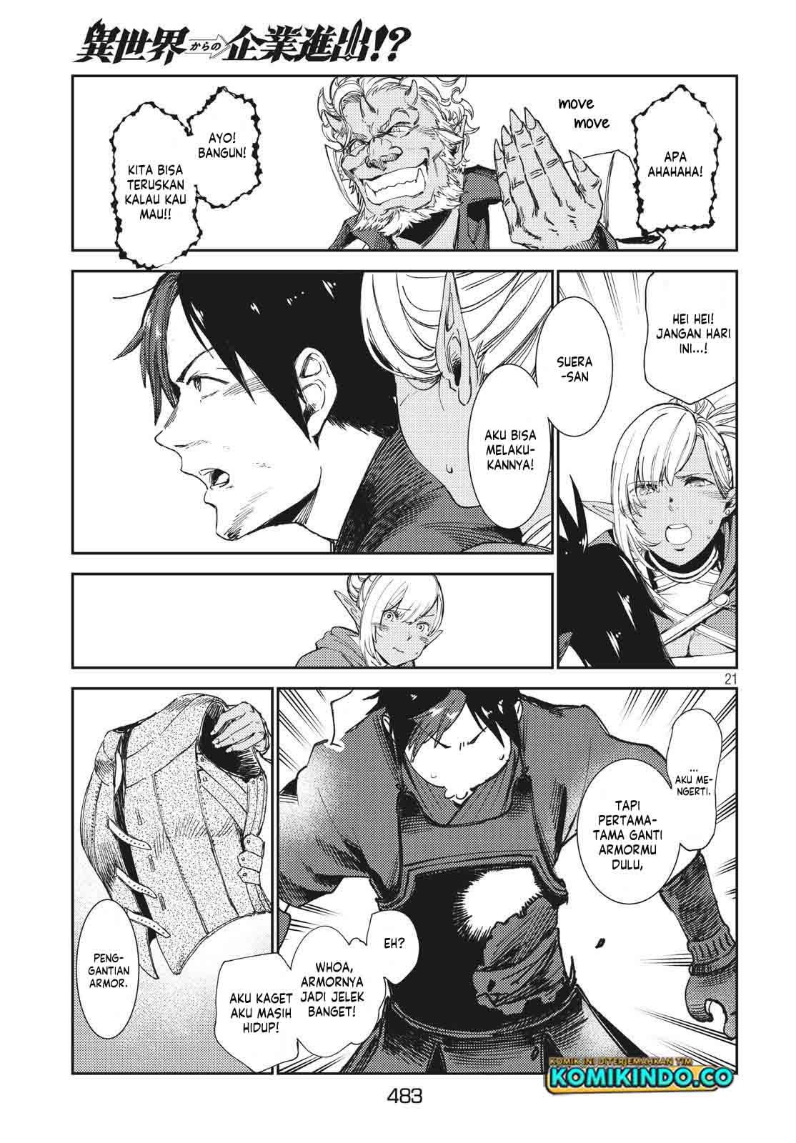 Isekai kara no Kigyou Shinshutsu?! Chapter 4.2 - halaman 8