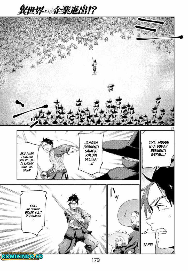 Isekai kara no Kigyou Shinshutsu?! Chapter 5 - halaman 22