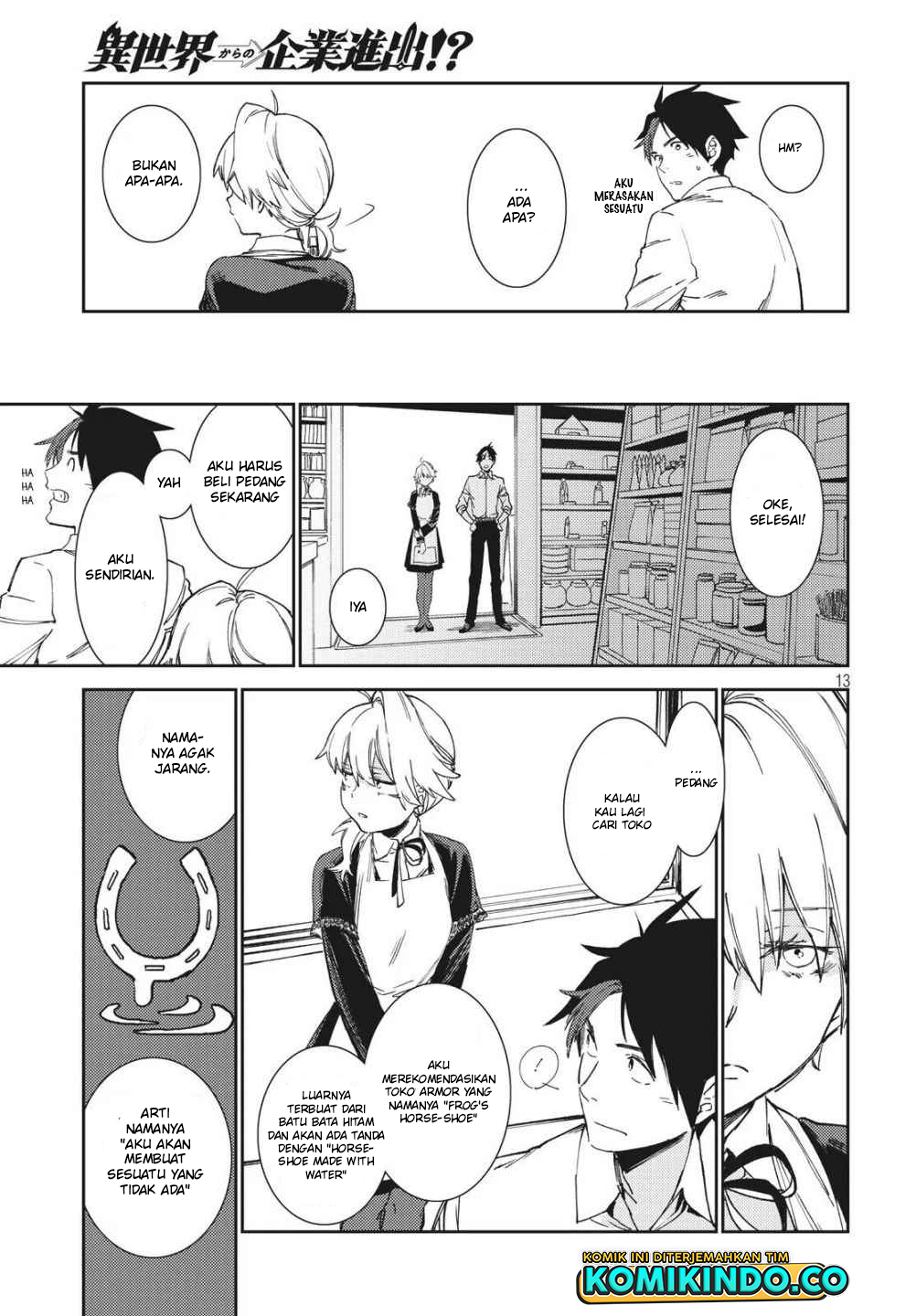 Isekai kara no Kigyou Shinshutsu?! Chapter 6 - halaman 14