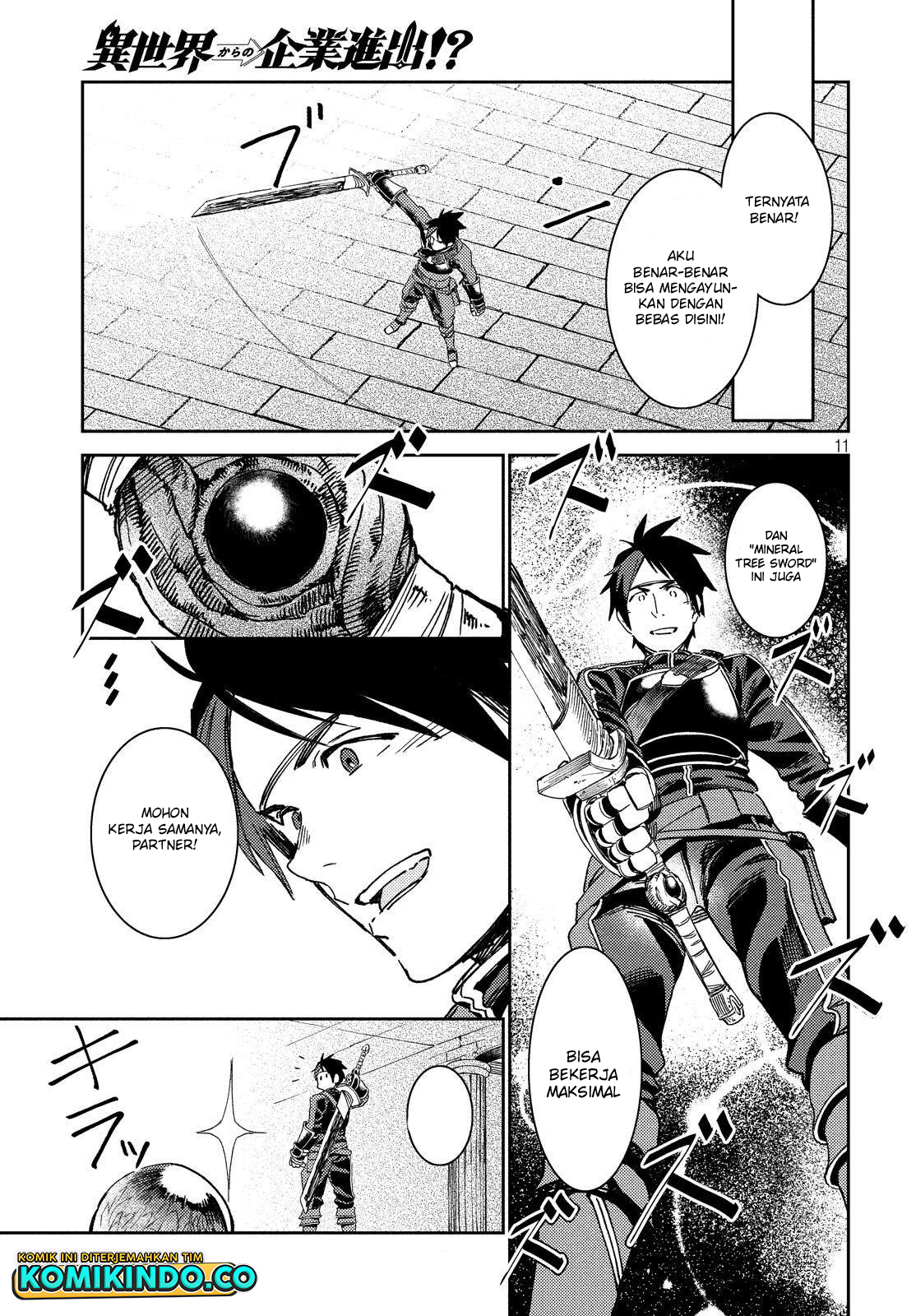 Isekai kara no Kigyou Shinshutsu?! Chapter 7.1 - halaman 13