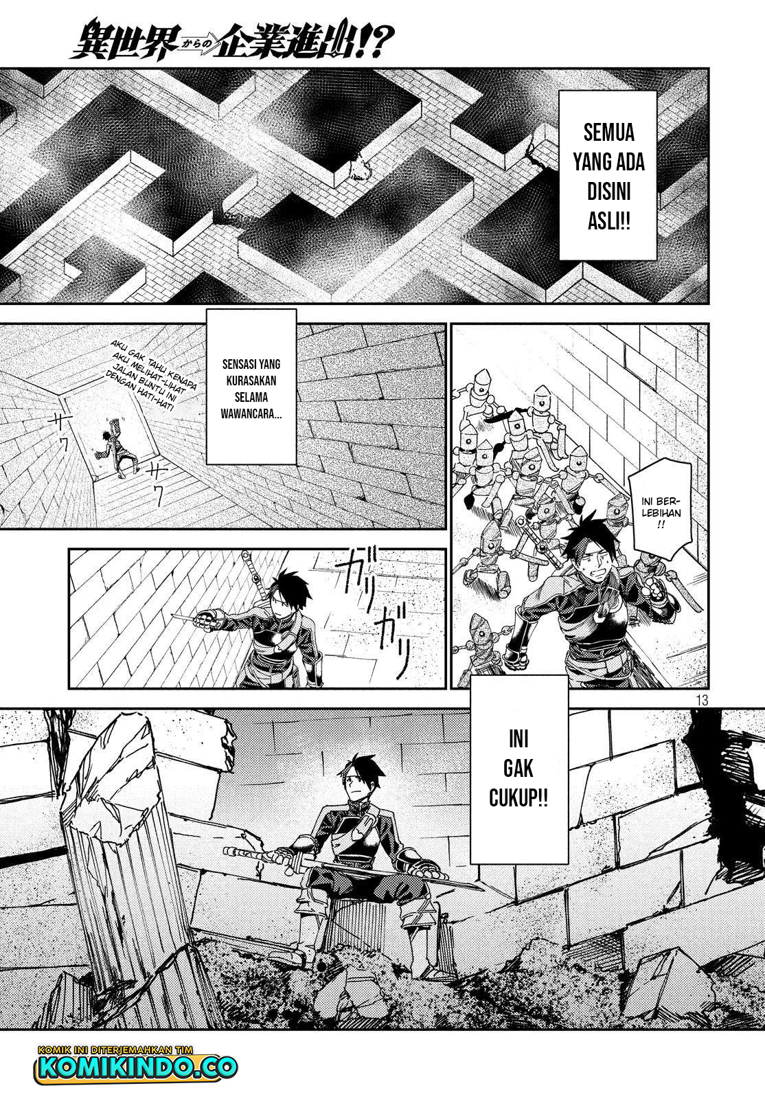 Isekai kara no Kigyou Shinshutsu?! Chapter 7.1 - halaman 15