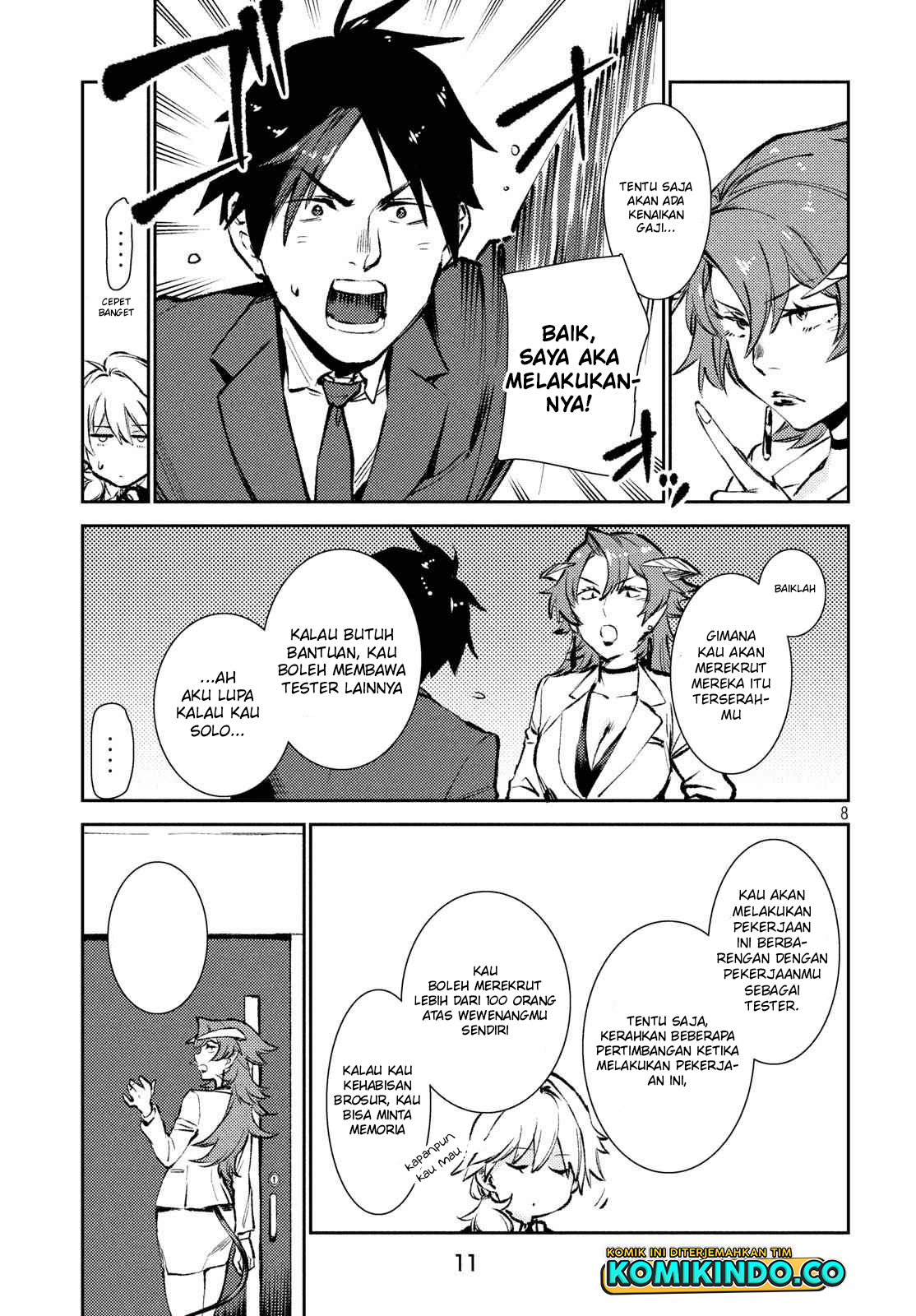 Isekai kara no Kigyou Shinshutsu?! Chapter 8.1 - halaman 9