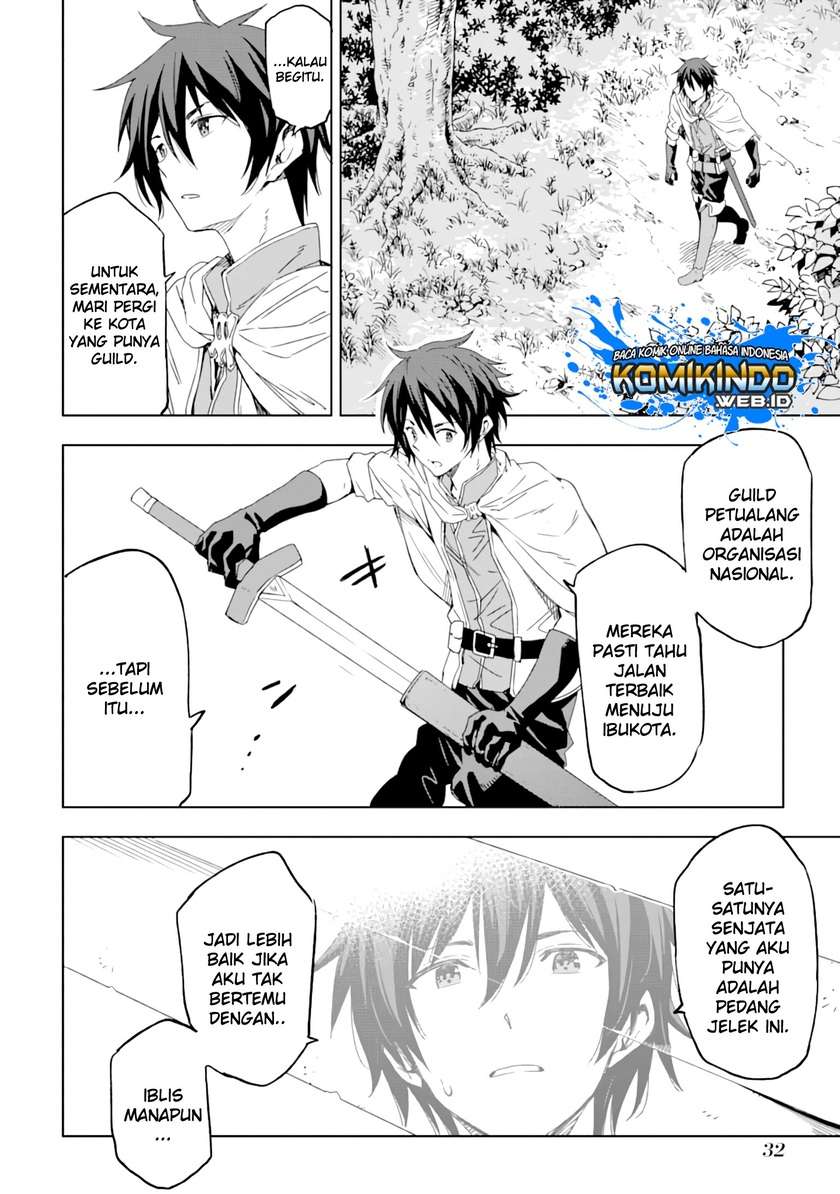 Isekai Kenja no Tensei Musou ~Geemu no Chishiki de Isekai Saikyou~ Chapter 1.2 - halaman 20