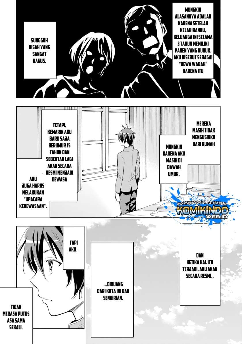 Isekai Kenja no Tensei Musou ~Geemu no Chishiki de Isekai Saikyou~ Chapter 1.2 - halaman 3