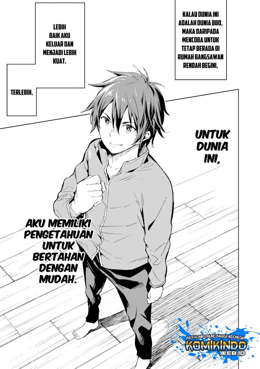Isekai Kenja no Tensei Musou ~Geemu no Chishiki de Isekai Saikyou~ Chapter 1.2 - halaman 9