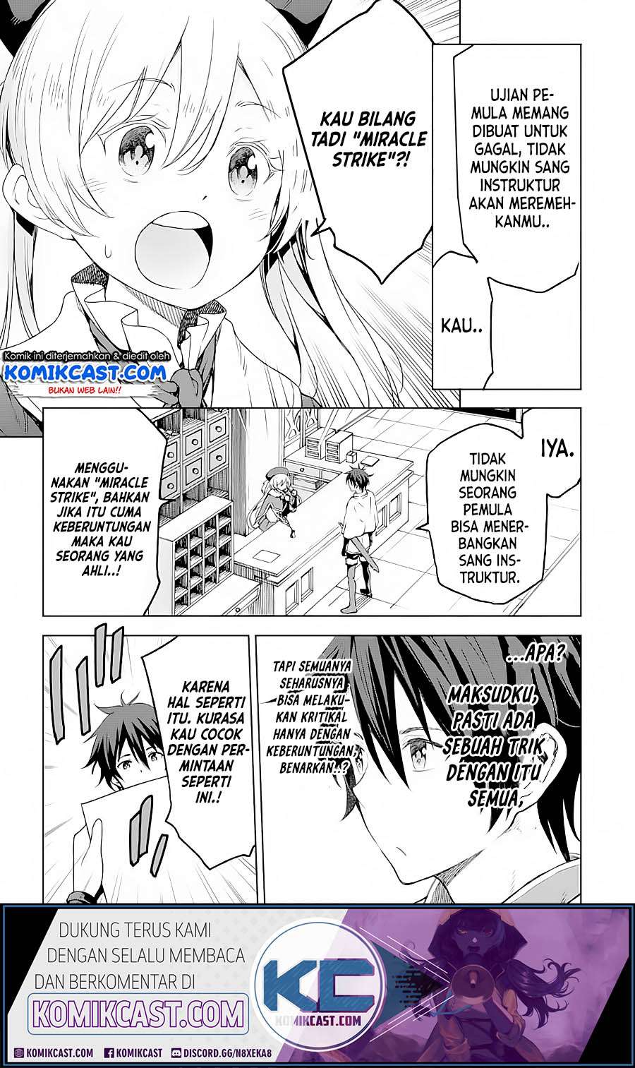 Isekai Kenja no Tensei Musou ~Geemu no Chishiki de Isekai Saikyou~ Chapter 3.2 - halaman 1