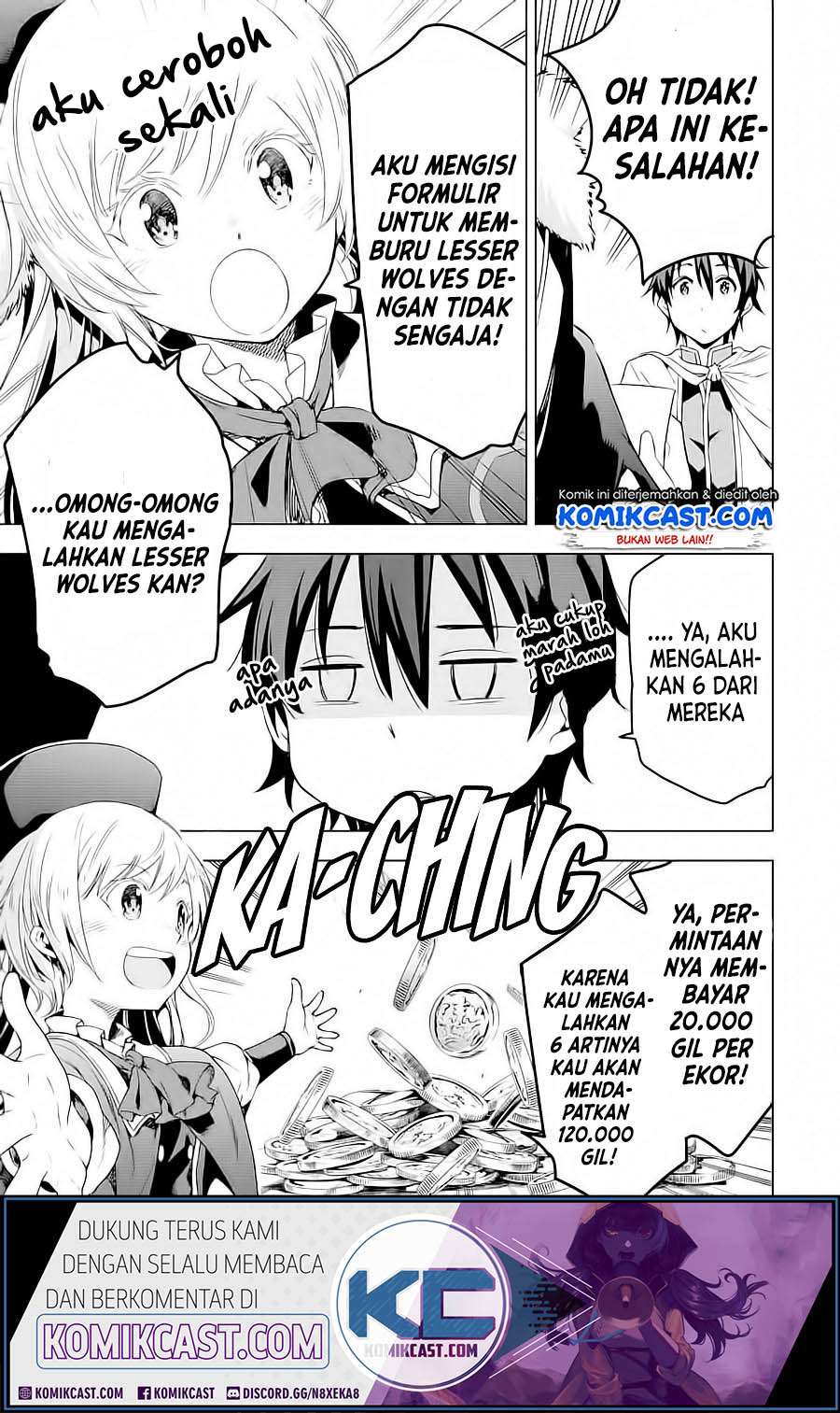 Isekai Kenja no Tensei Musou ~Geemu no Chishiki de Isekai Saikyou~ Chapter 4.1 - halaman 4