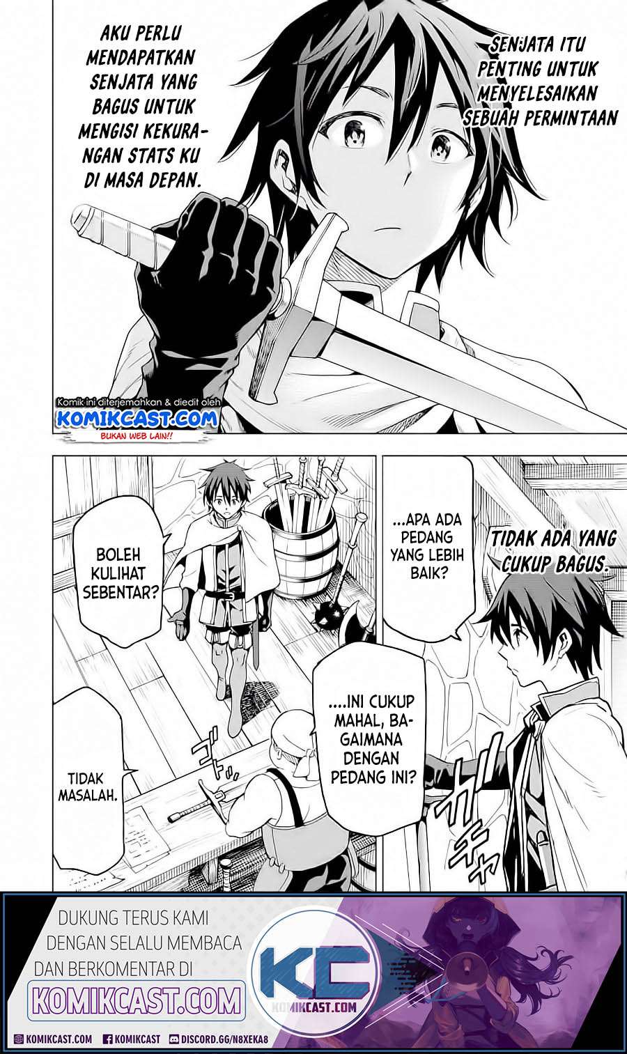Isekai Kenja no Tensei Musou ~Geemu no Chishiki de Isekai Saikyou~ Chapter 4.1 - halaman 7